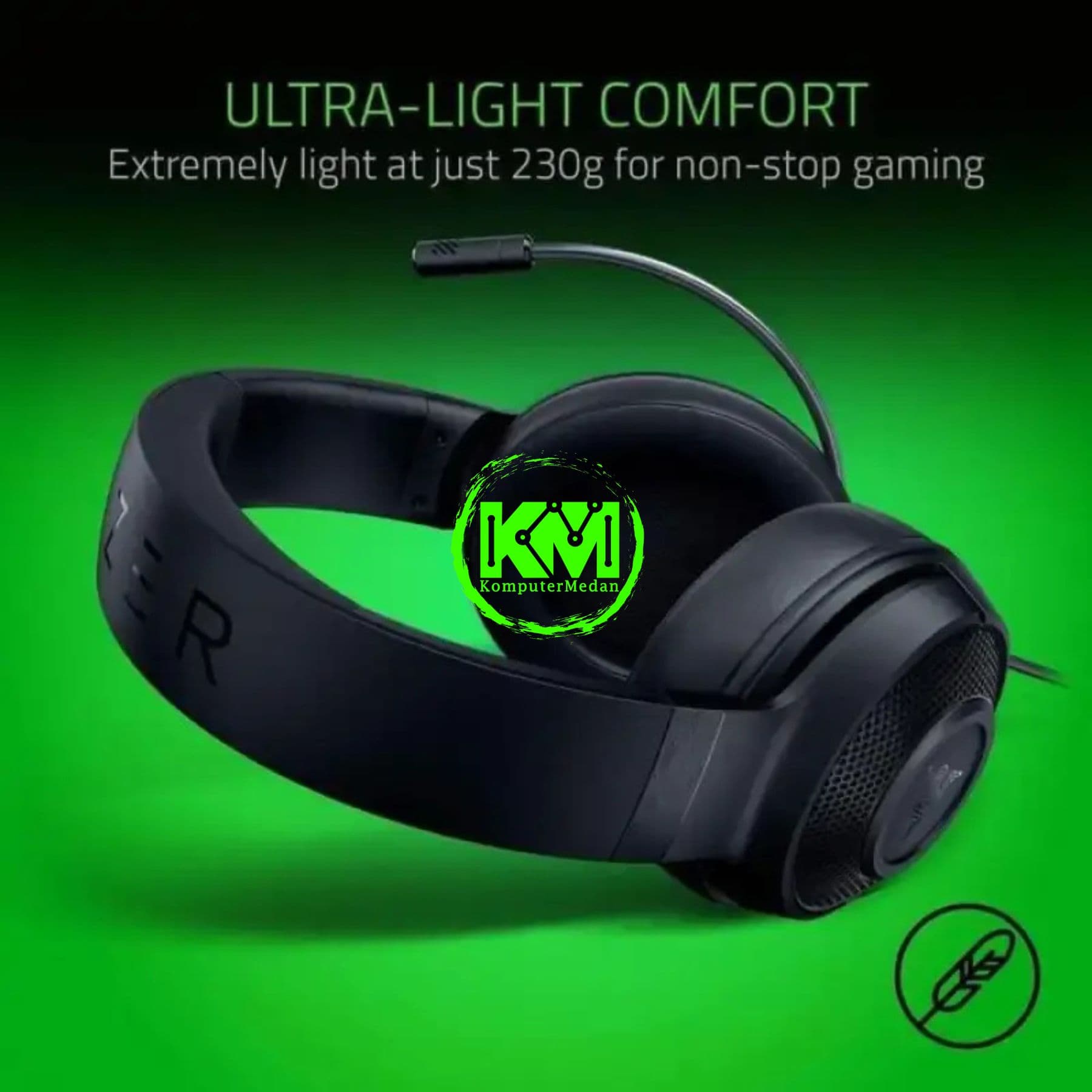 RAZER HEADSET KRAKEN X LITE - Image 4