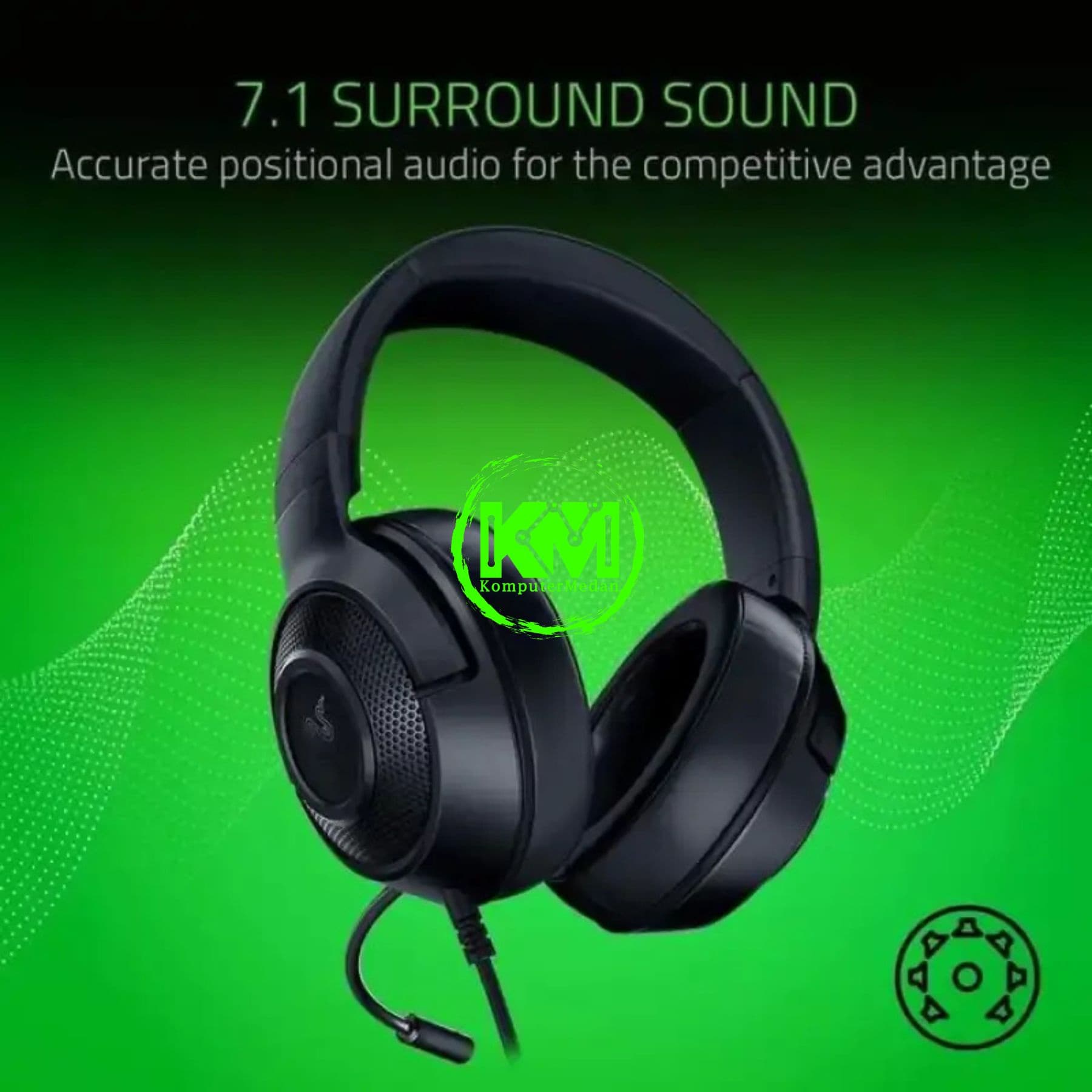 RAZER HEADSET KRAKEN X LITE - Image 3