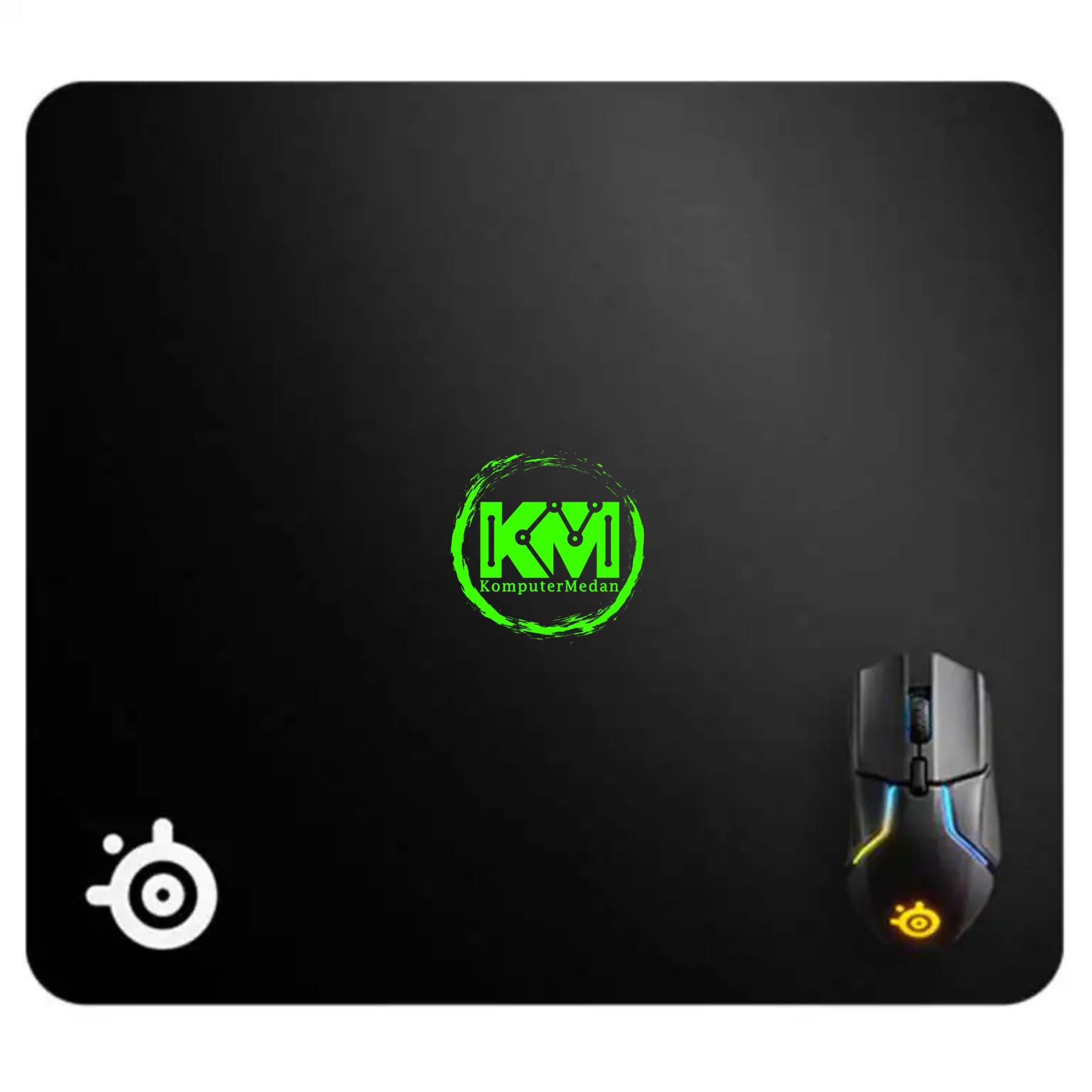 STEELSERIES QCK HEAVY LARGE GAMING MOUSEPAD (450x400x6MM) - Image 1