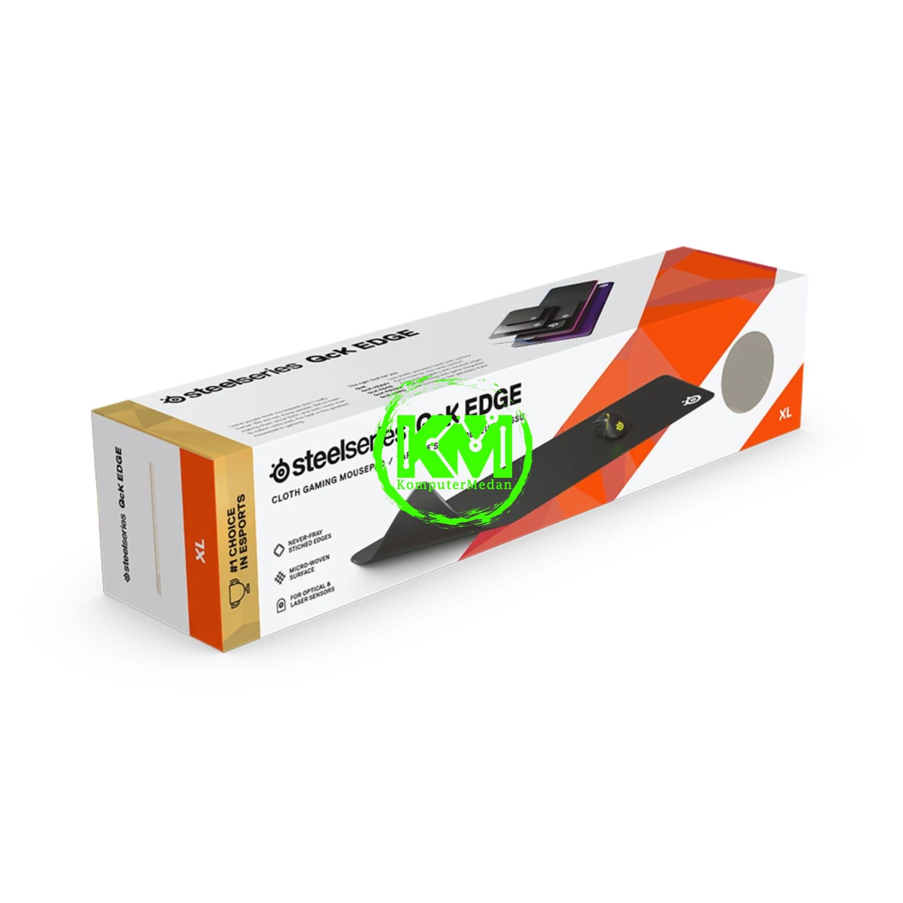 STEELSERIES QCK EDGE XL GAMING MOUSEPAD (900x300x2mm) - Image 4