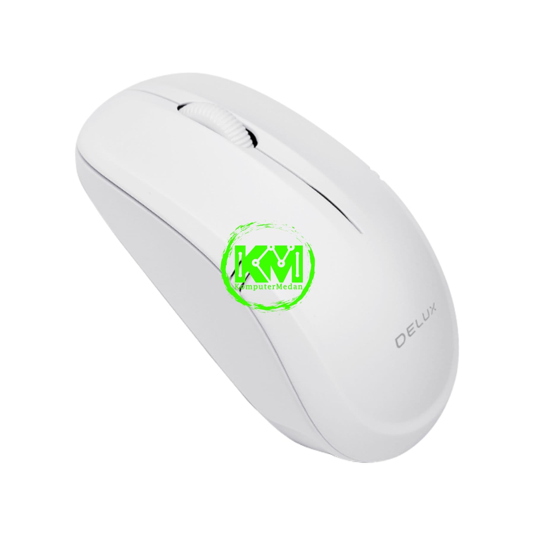 DELUX M136 WHITE (M139GX) WIRELESS GAMING MOUSE - Image 2