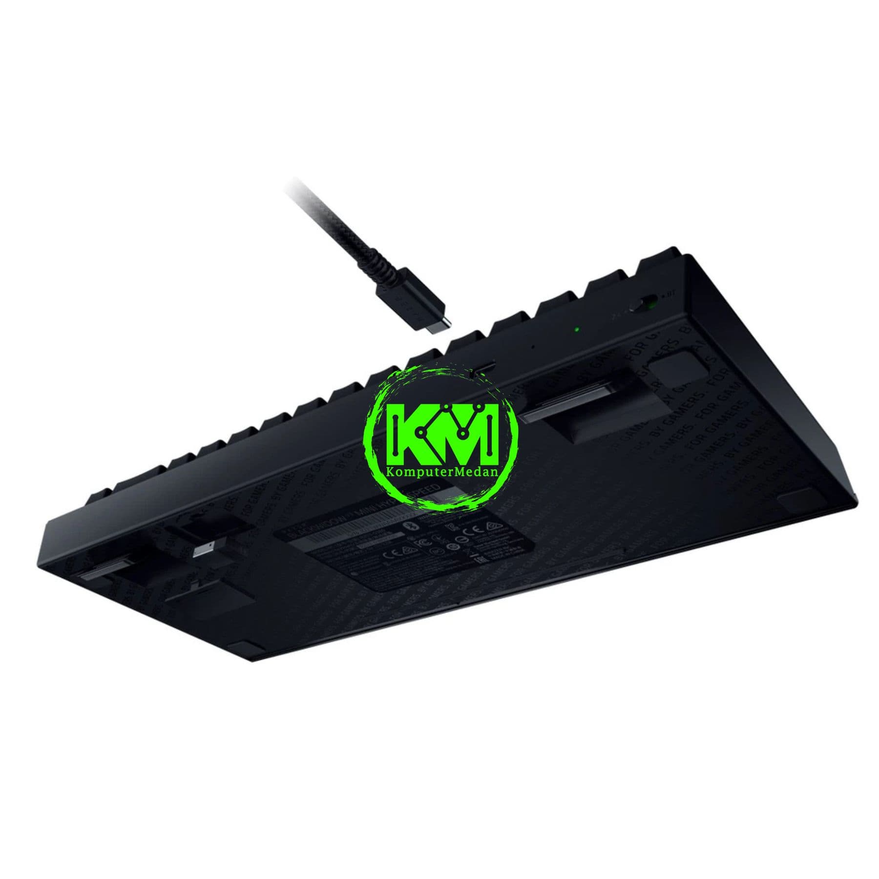 RAZER KEYBOARD BLACKWIDOW V3 MINI WIRELESS - YELLOW (RZ03-03890100-R3M1) - Image 5