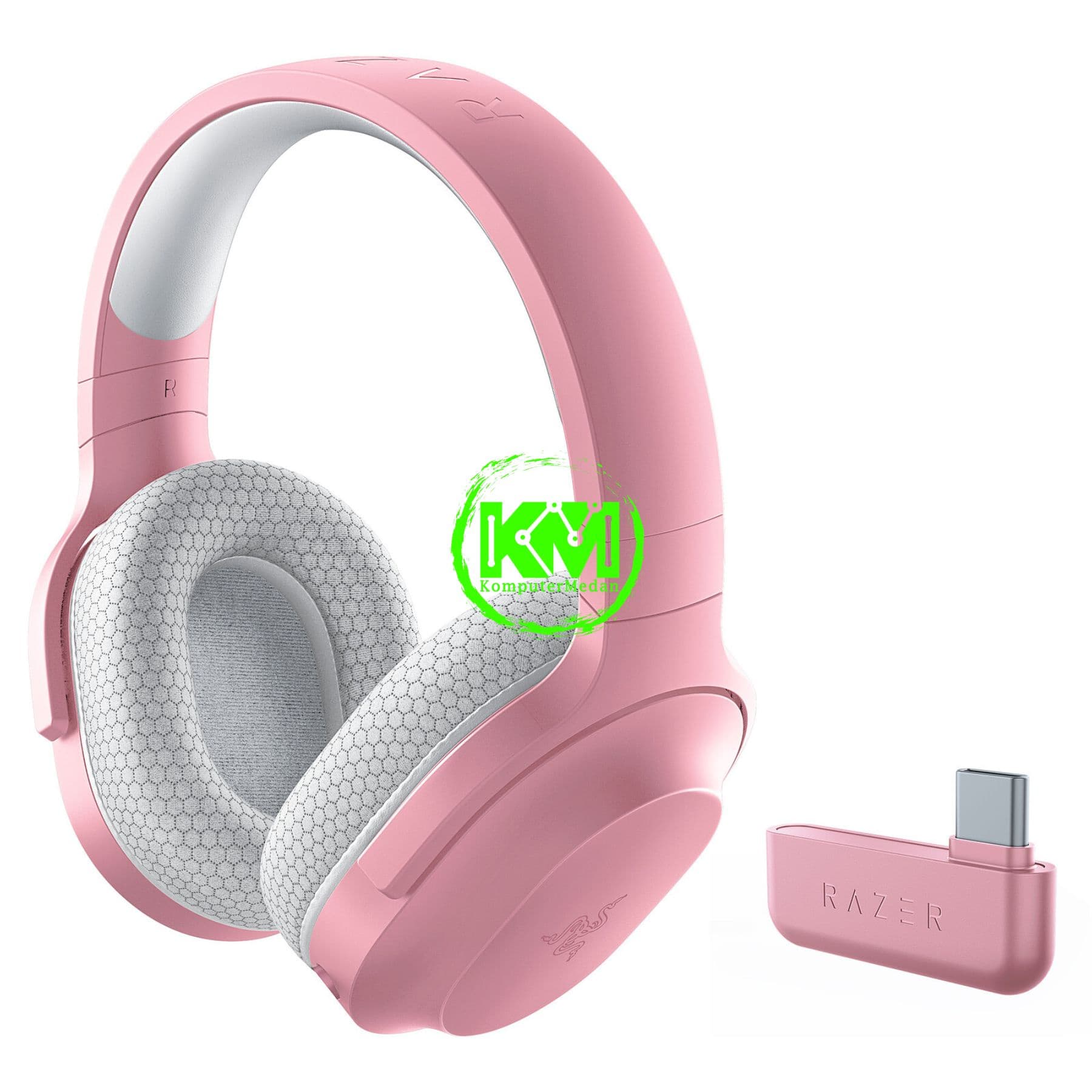 RAZER HEADSET BARRACUDA X 2022 - WIRELESS MERCURY/QUARTZ - Image 8