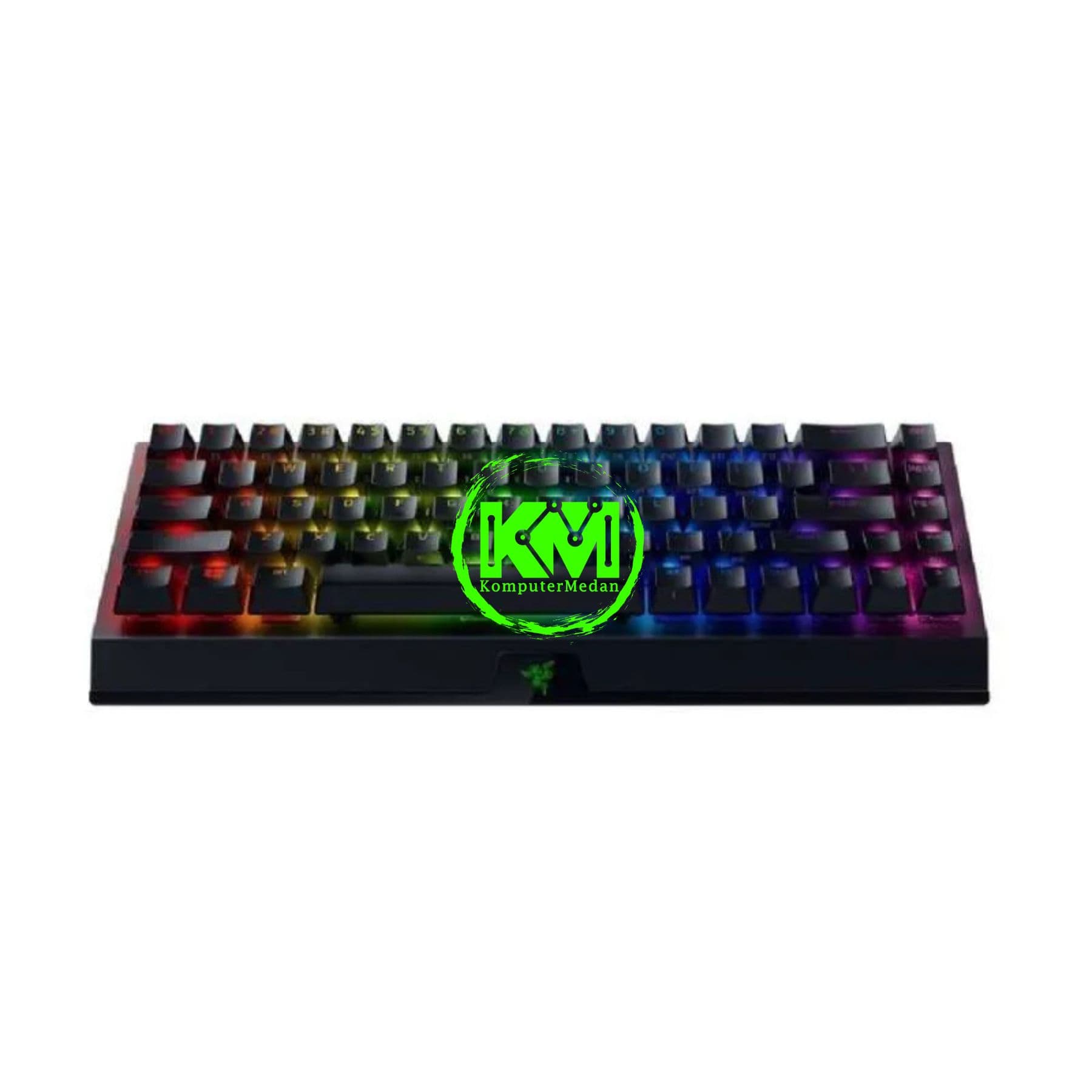 RAZER KEYBOARD BLACKWIDOW V3 MINI 65 HYPERSPEED - GREEN SWITCH - Image 1