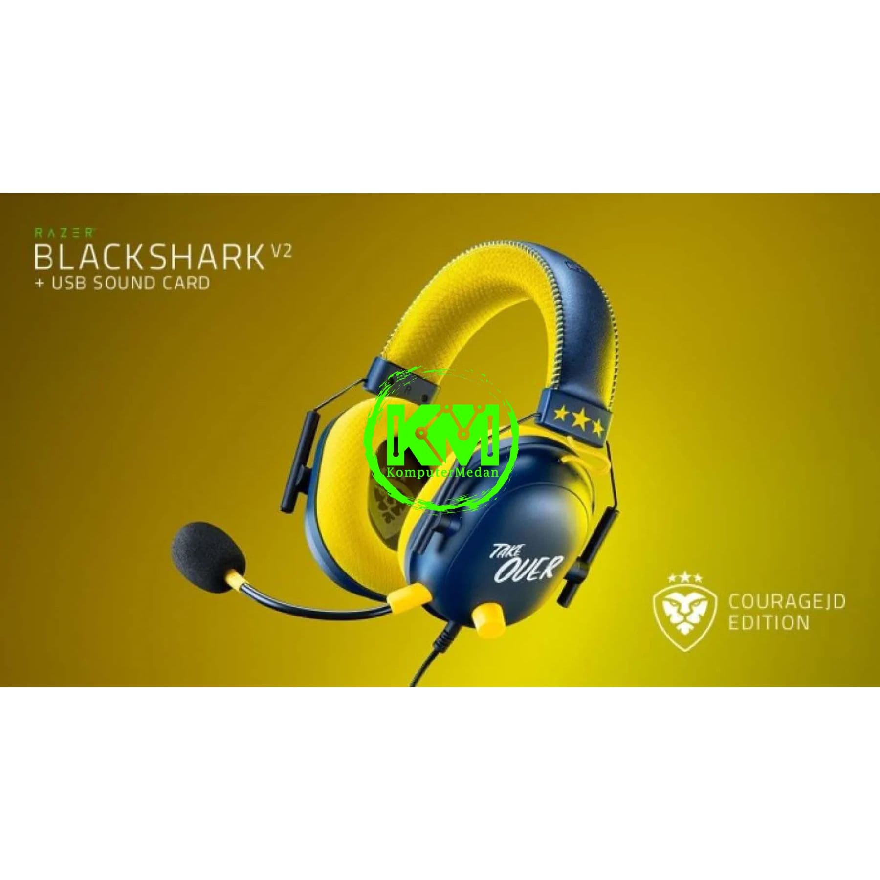 RAZER HEADSET BLACKSHARK V2 - COURAGE JD - Image 4