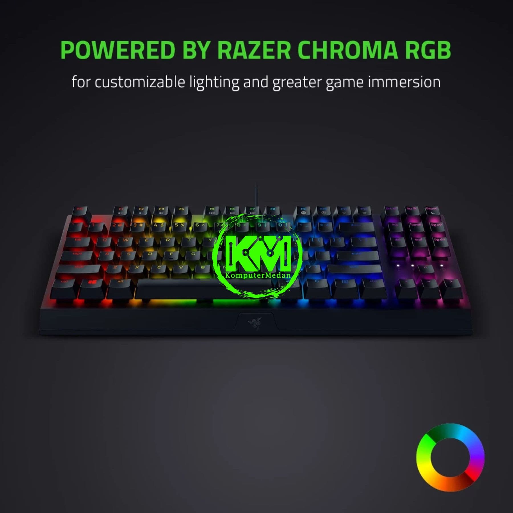 RAZER KEYBOARD BLACKWIDOW V3 TKL - YELLOW (RZ03-03491800-R3M1) - Image 6
