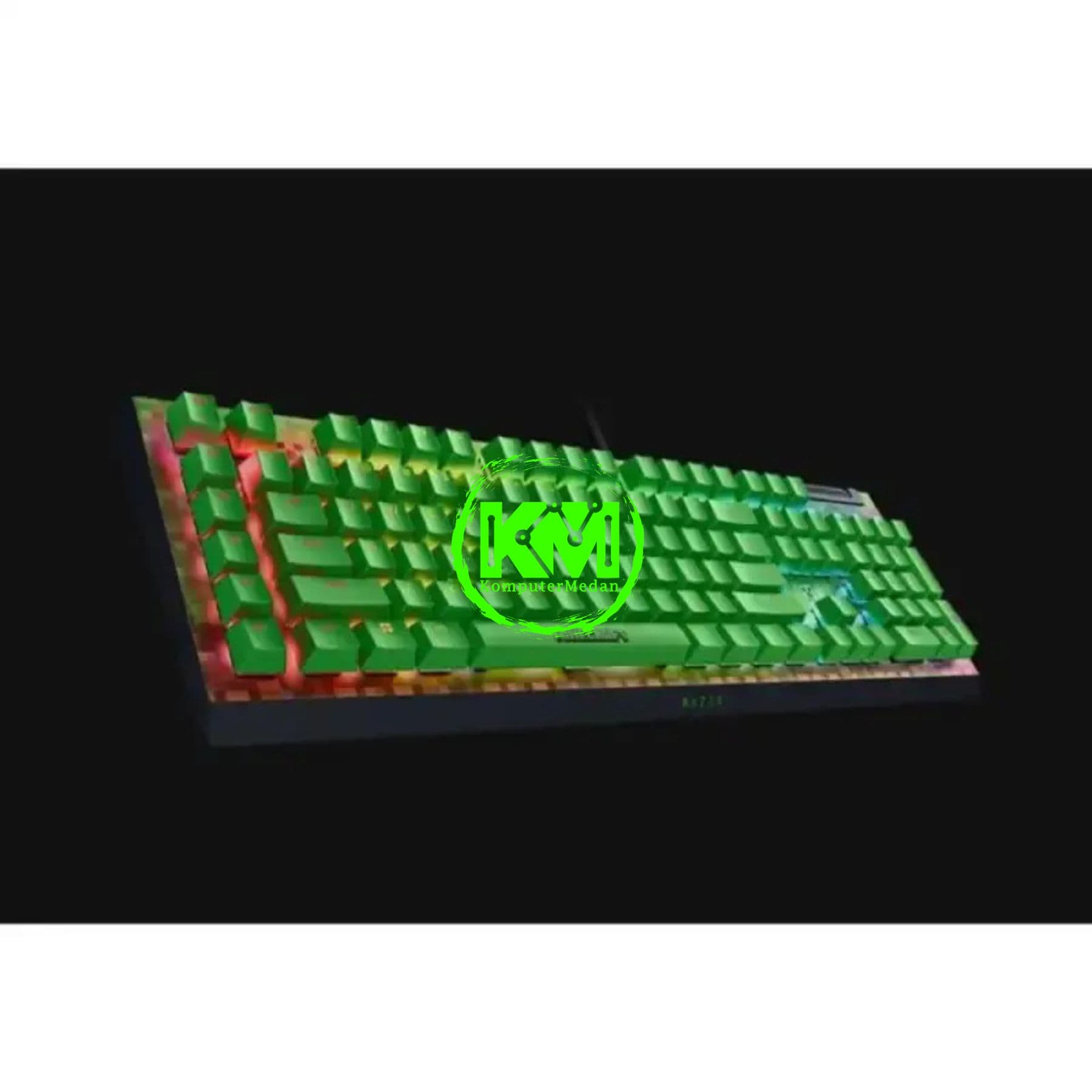 RAZER KEYBOARD BLACKWIDOW V4 X - GREEN SWITCH MINECRAFT EDITION - Image 2