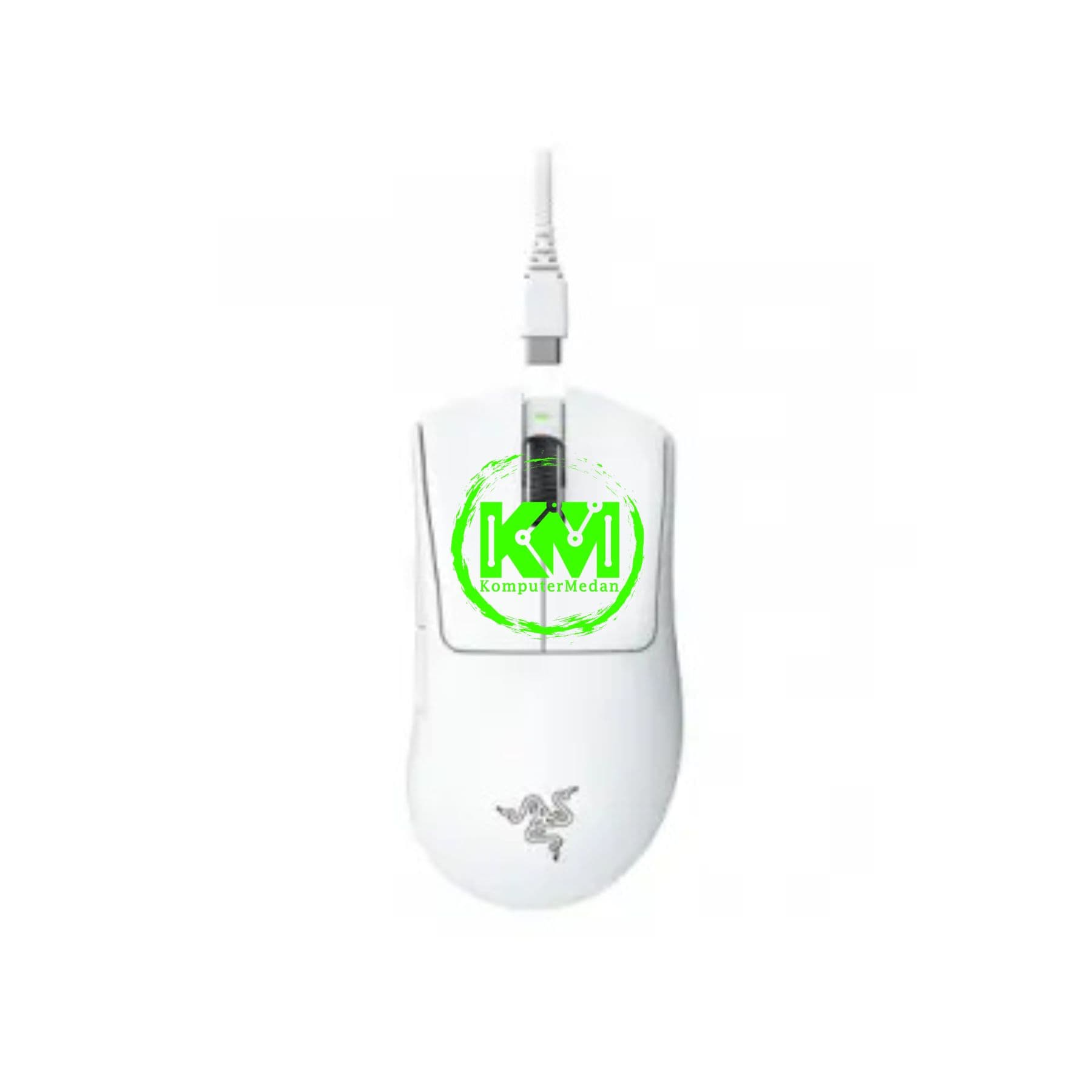 RAZER MOUSE DEATHADDER V3 PRO ERGONOMIC WIRELESS - WHITE - Image 2