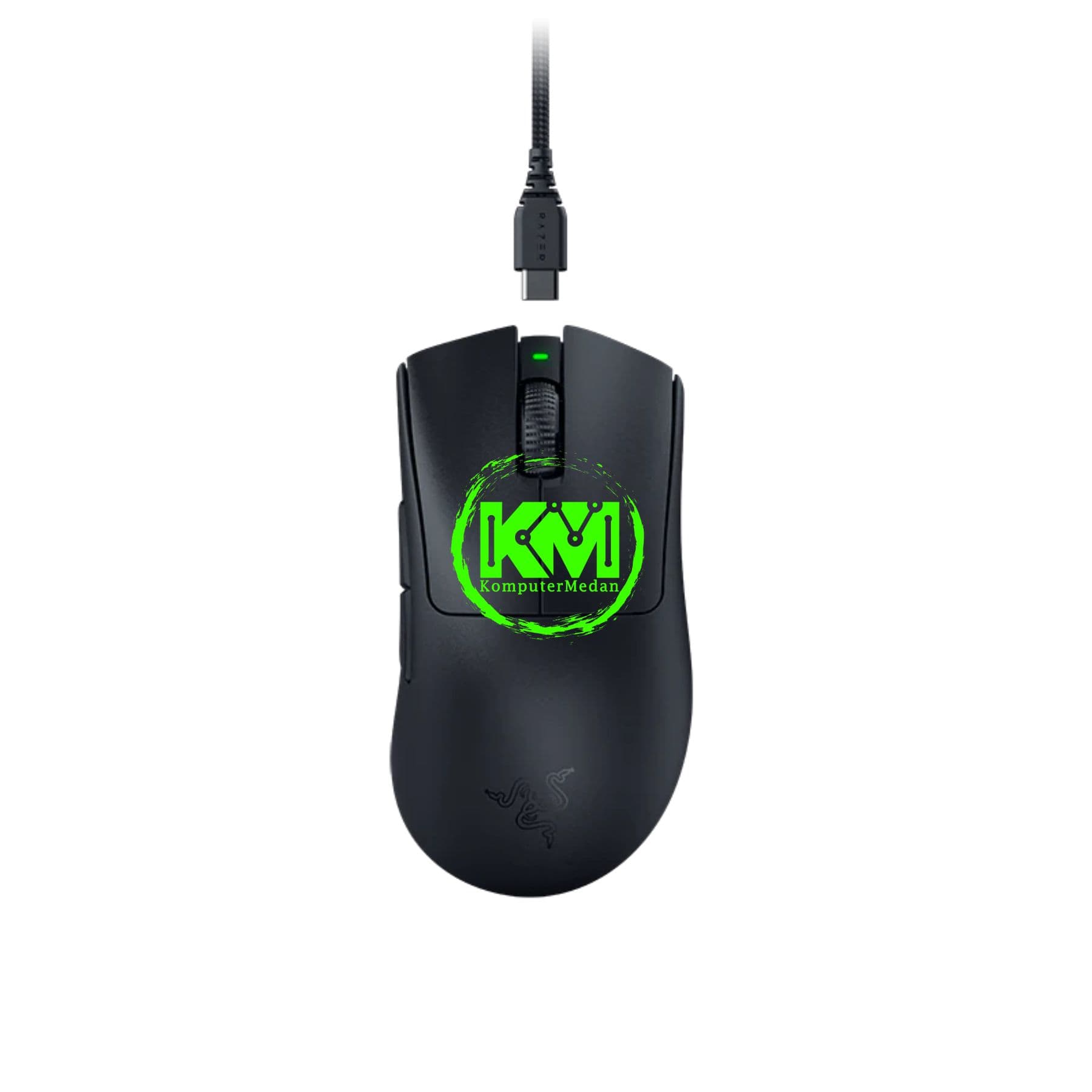 RAZER MOUSE DEATHADDER V3 PRO ERGONOMIC WIRELESS - BLACK - Image 3
