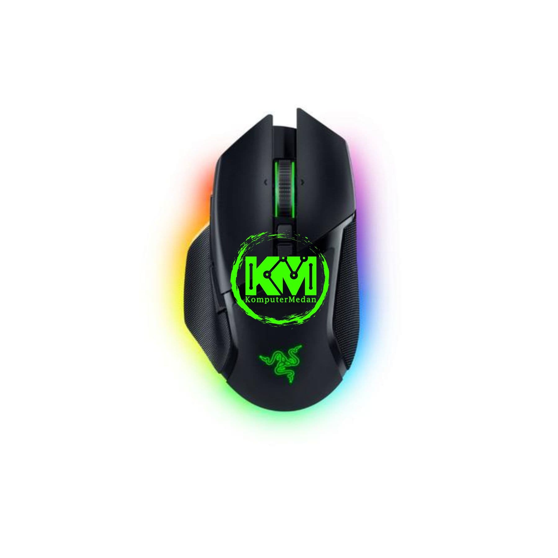 RAZER MOUSE BASILISK V3 PRO ERGONOMIC WIRELESS - BLACK/WHITE - Image 2