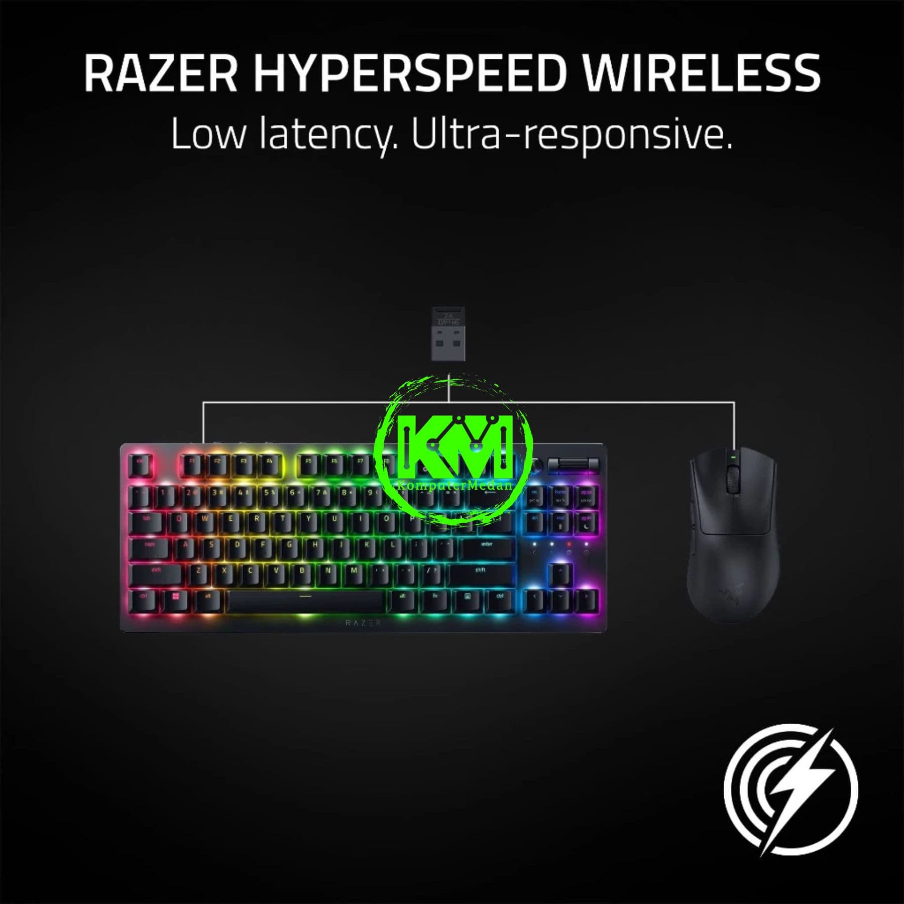 RAZER MOUSE DEATHADDER V3 HYPERSPEED - Image 5