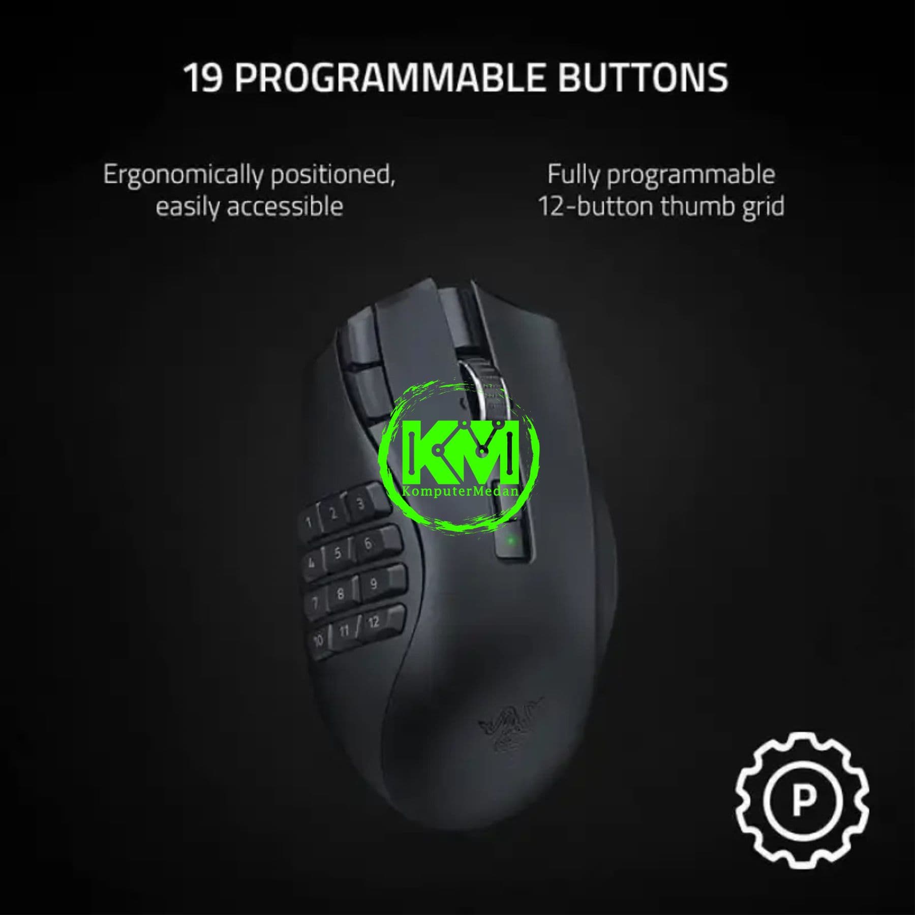 RAZER MOUSE NAGA V2 HYPERSPEED - Image 6