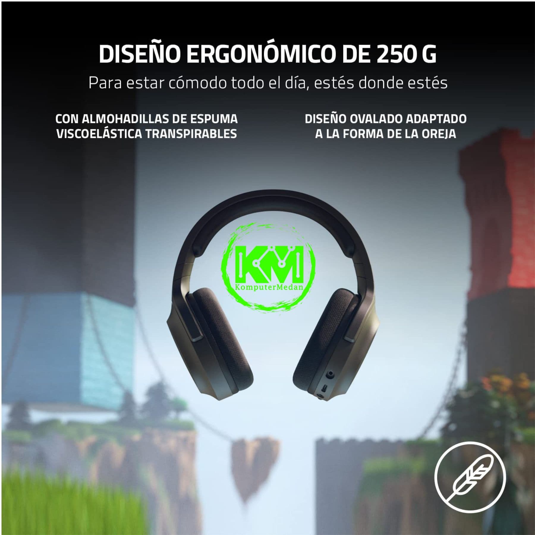 RAZER HEADSET BARRACUDA X 2022 - WIRELESS BLACK - Image 3