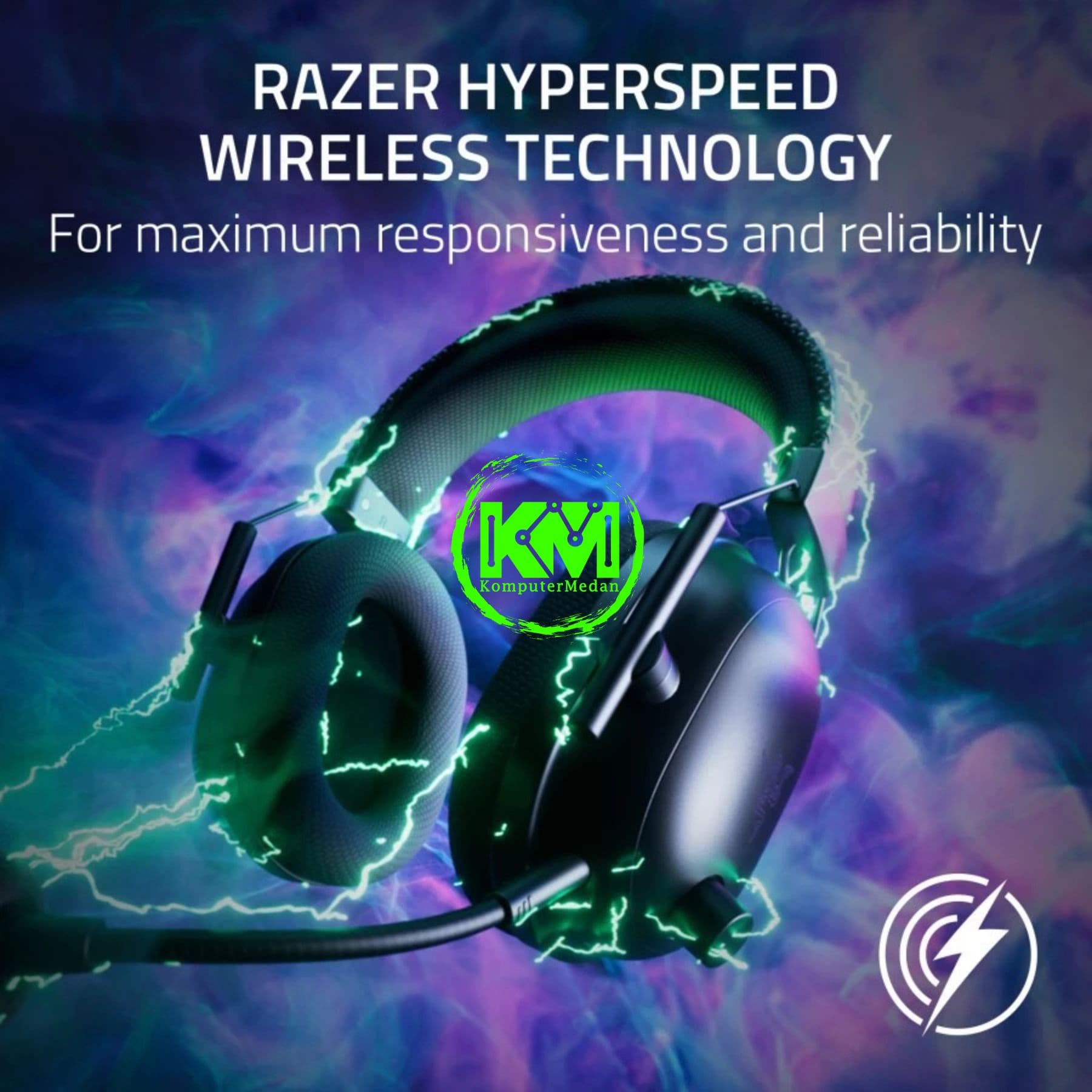 RAZER HEADSET BLACKSHARK V2 PRO - WIRELESS 2023 - BLACK/WHITE - Image 7