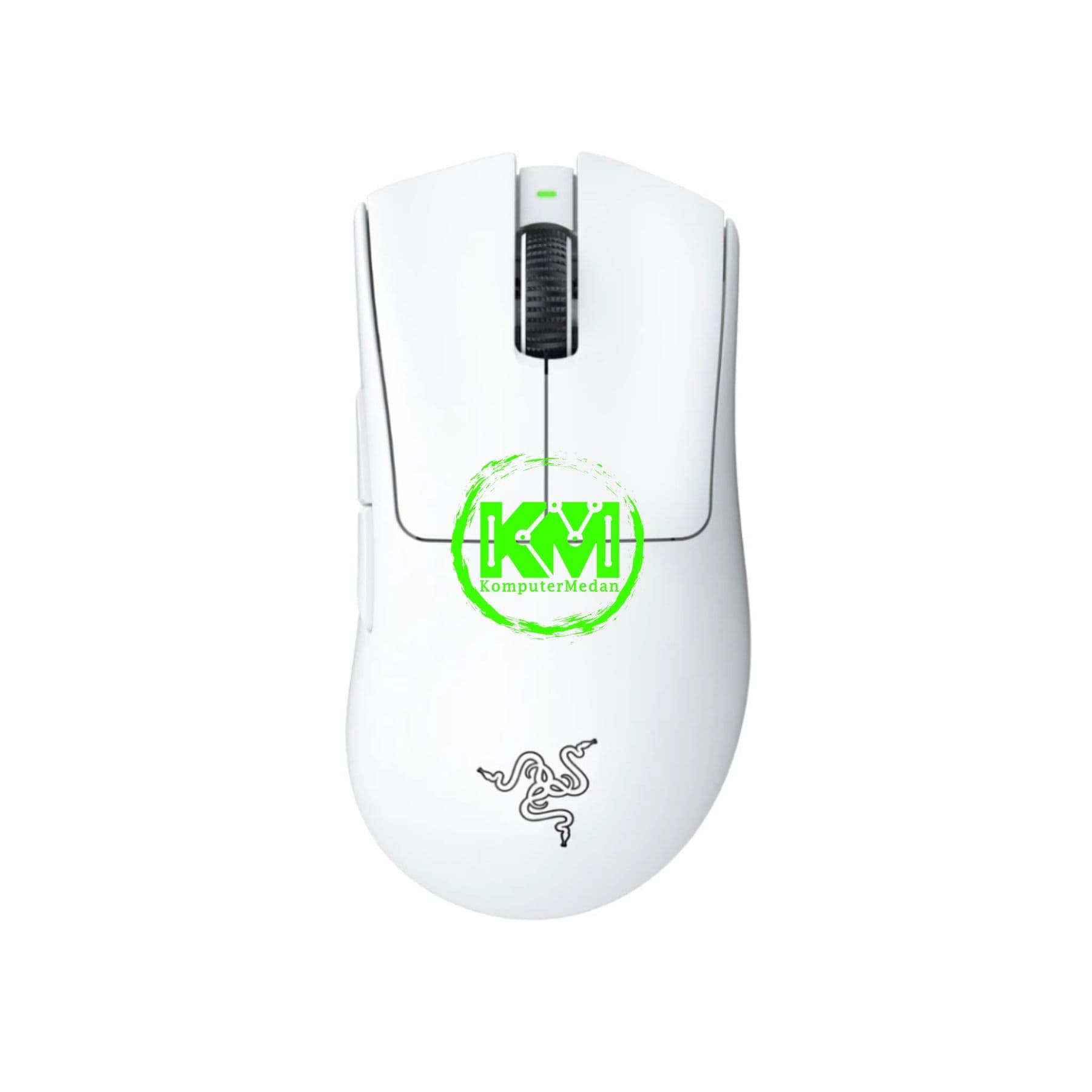 RAZER MOUSE DEATHADDER V3 PRO ERGONOMIC WIRELESS - WHITE