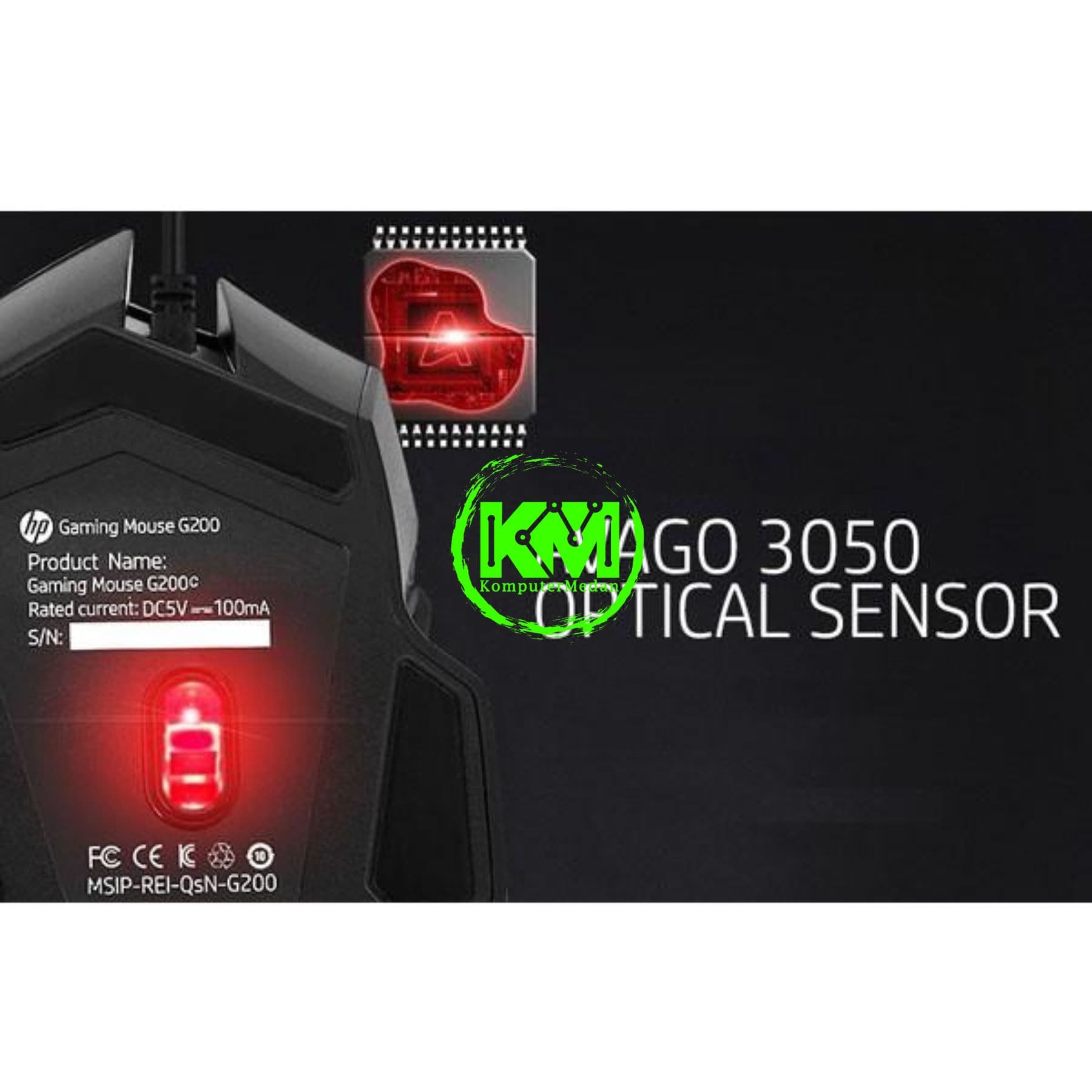 HP G200 GAMING MOUSE - Image 4