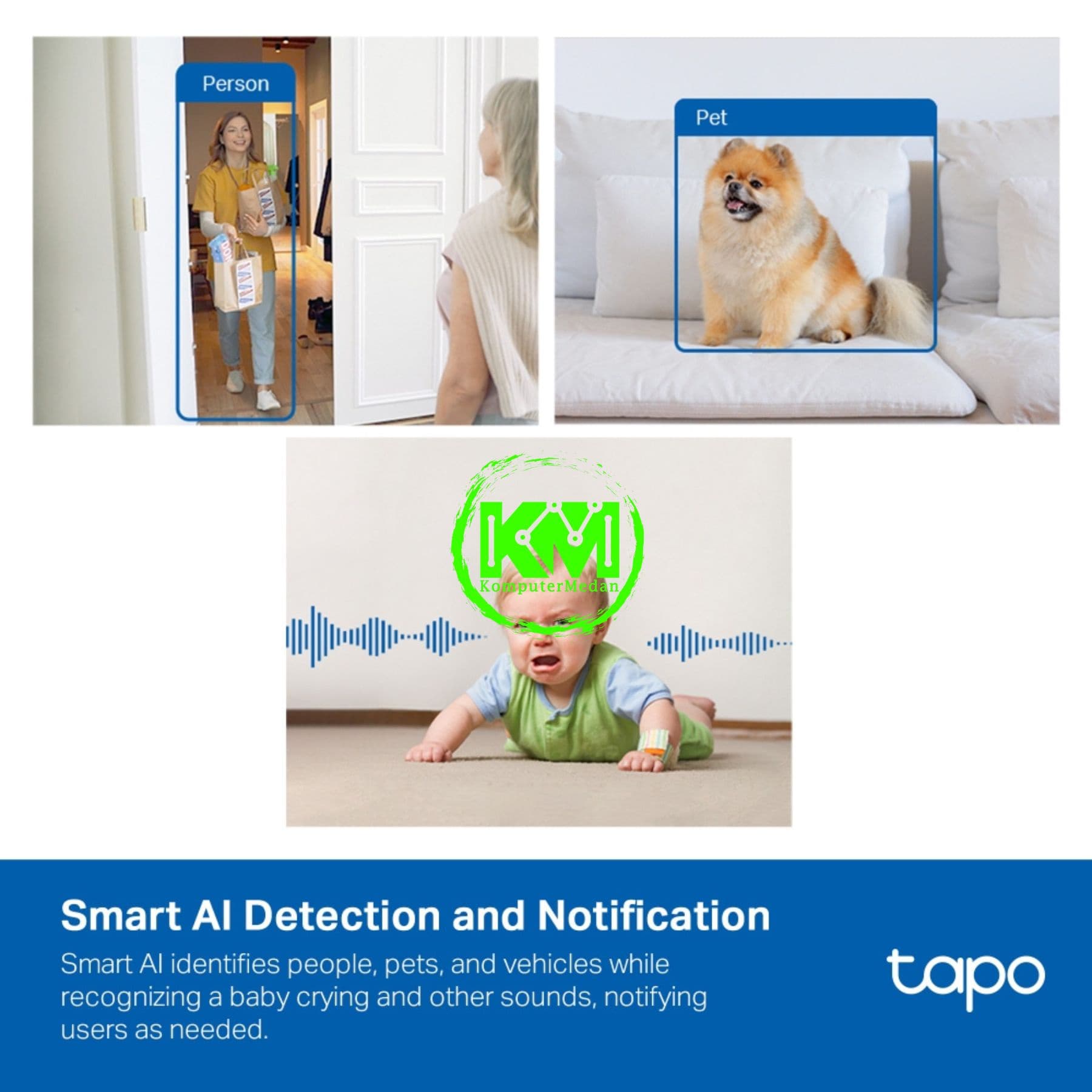 TP-LINK TAPO C125 HOME SECURITY WI-FI CAMERA - Image 4