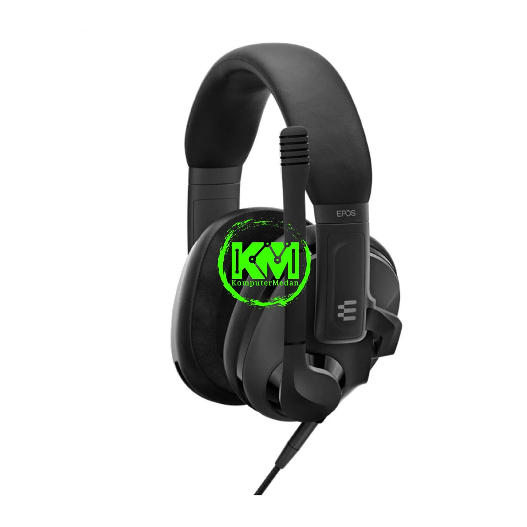 EPOS H3 CLOSED ACOUSTIC GAMING HEADSET - BLACK/WHITE - Image 2