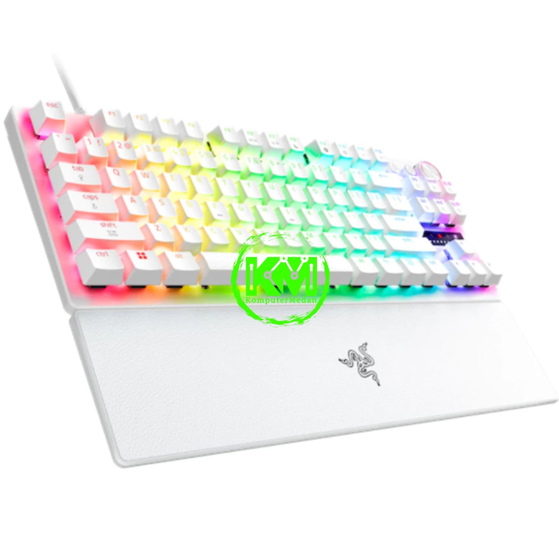 RAZER KEYBOARD HUNTSMAN V3 PRO TKL 8KHZ - BLACK/WHITE - Image 5