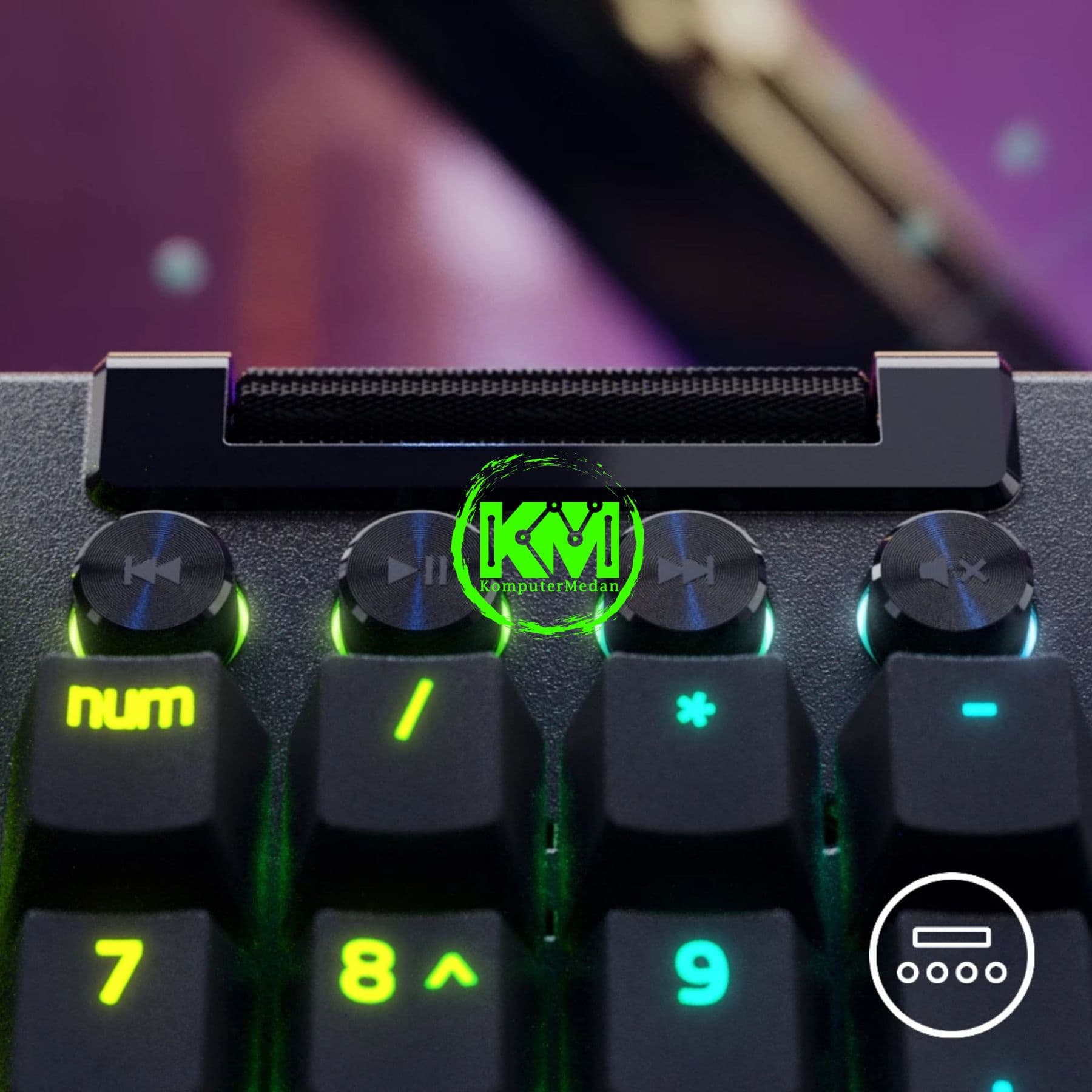 RAZER KEYBOARD BLACKWIDOW V4 PRO - GREEN - Image 5