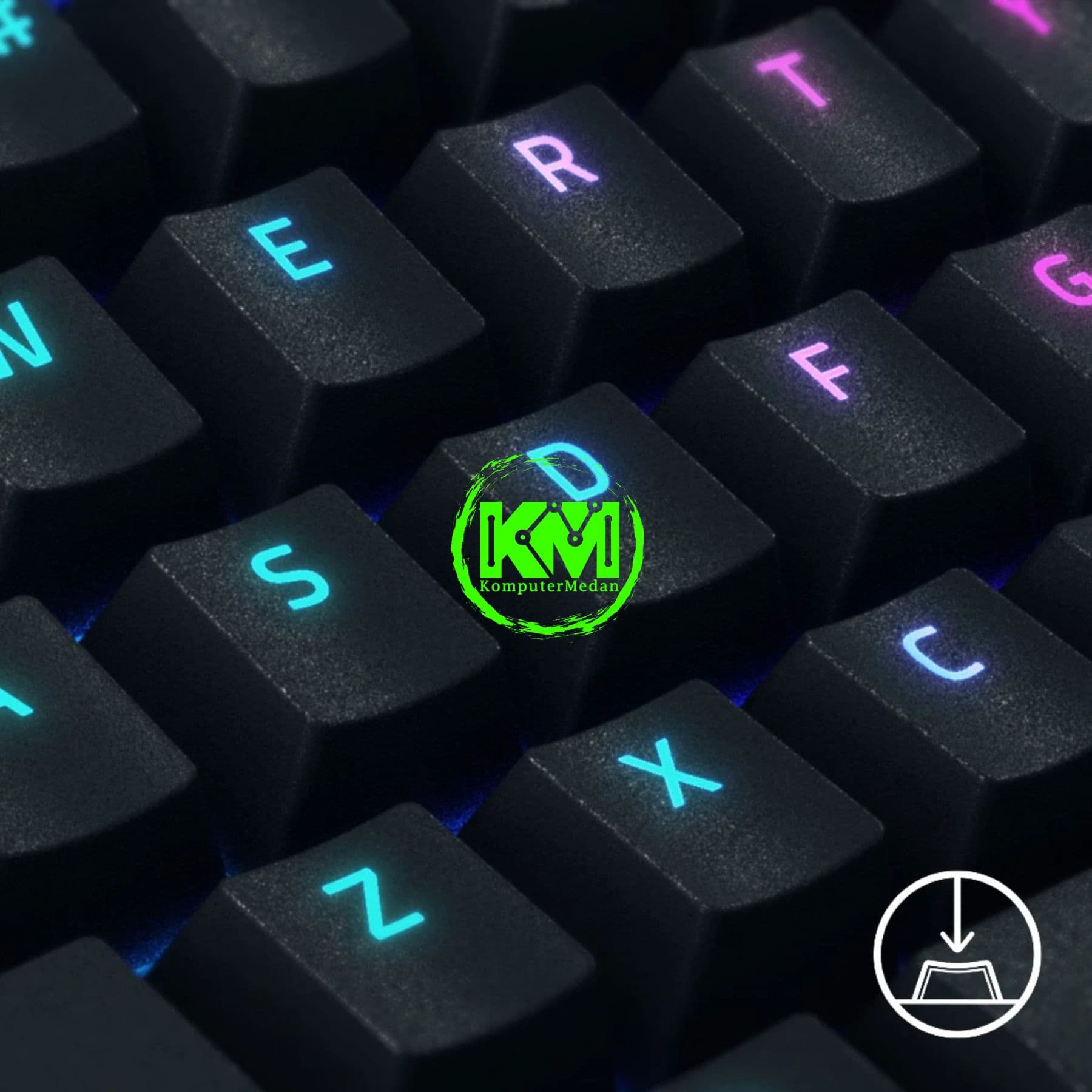RAZER KEYBOARD BLACKWIDOW V4 PRO - GREEN - Image 6
