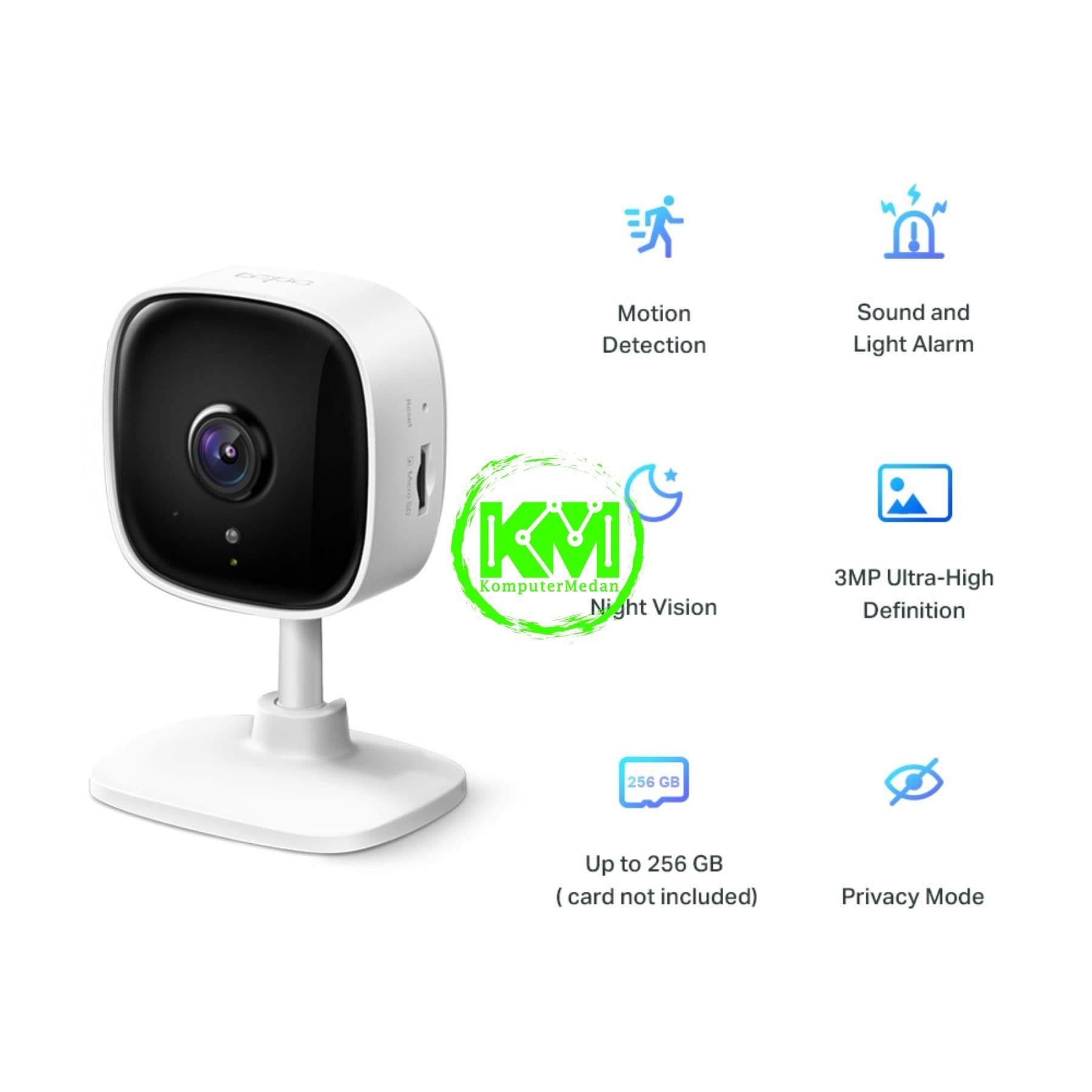 TP-LINK TAPO C110 HOME SECURITY WI-FI CAMERA - Image 2