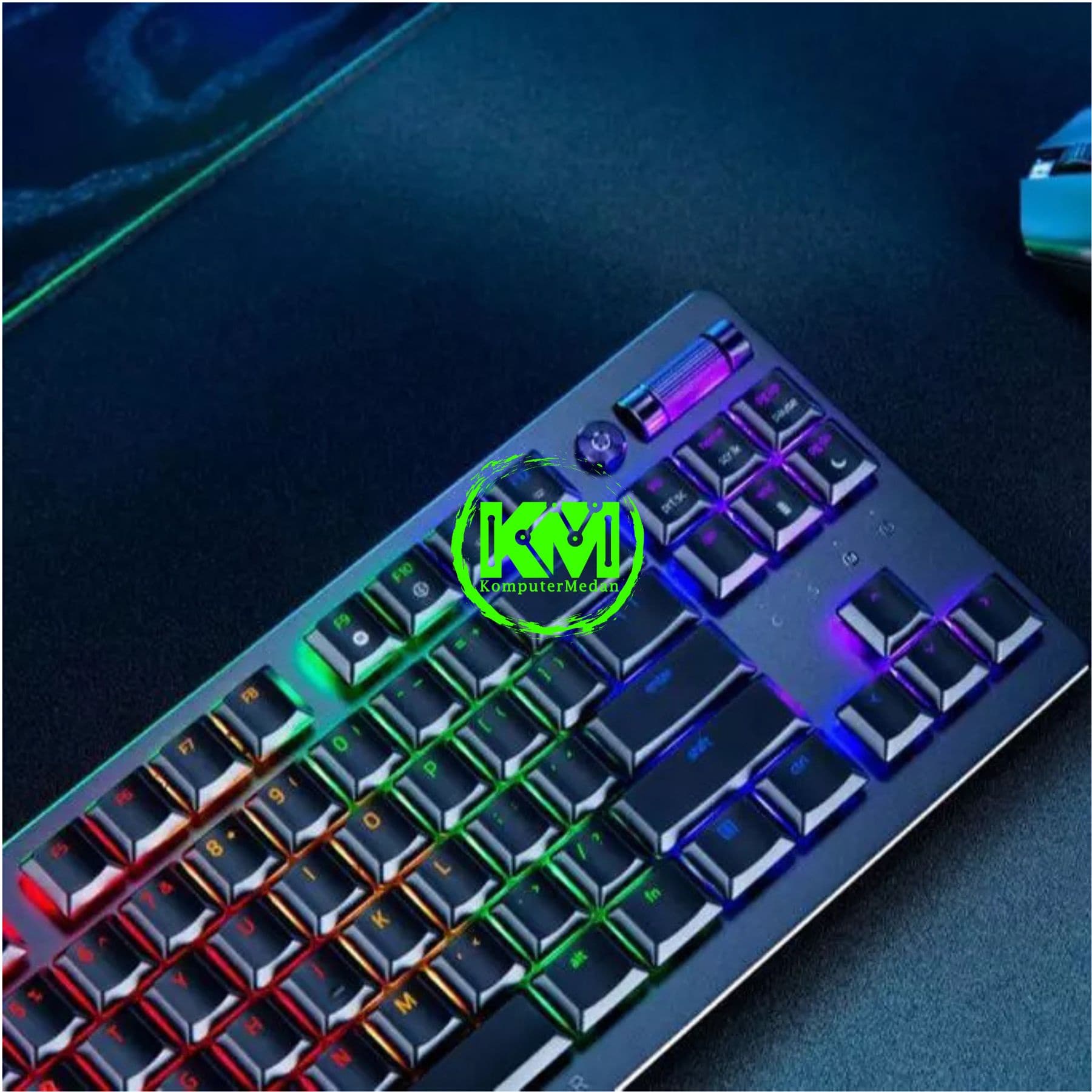 RAZER KEYBOARD DEATHSTALKER V2 PRO TKL - WIRELESS LOW PROFILE (LINEAR RED SWITCH) - BLACK - Image 2