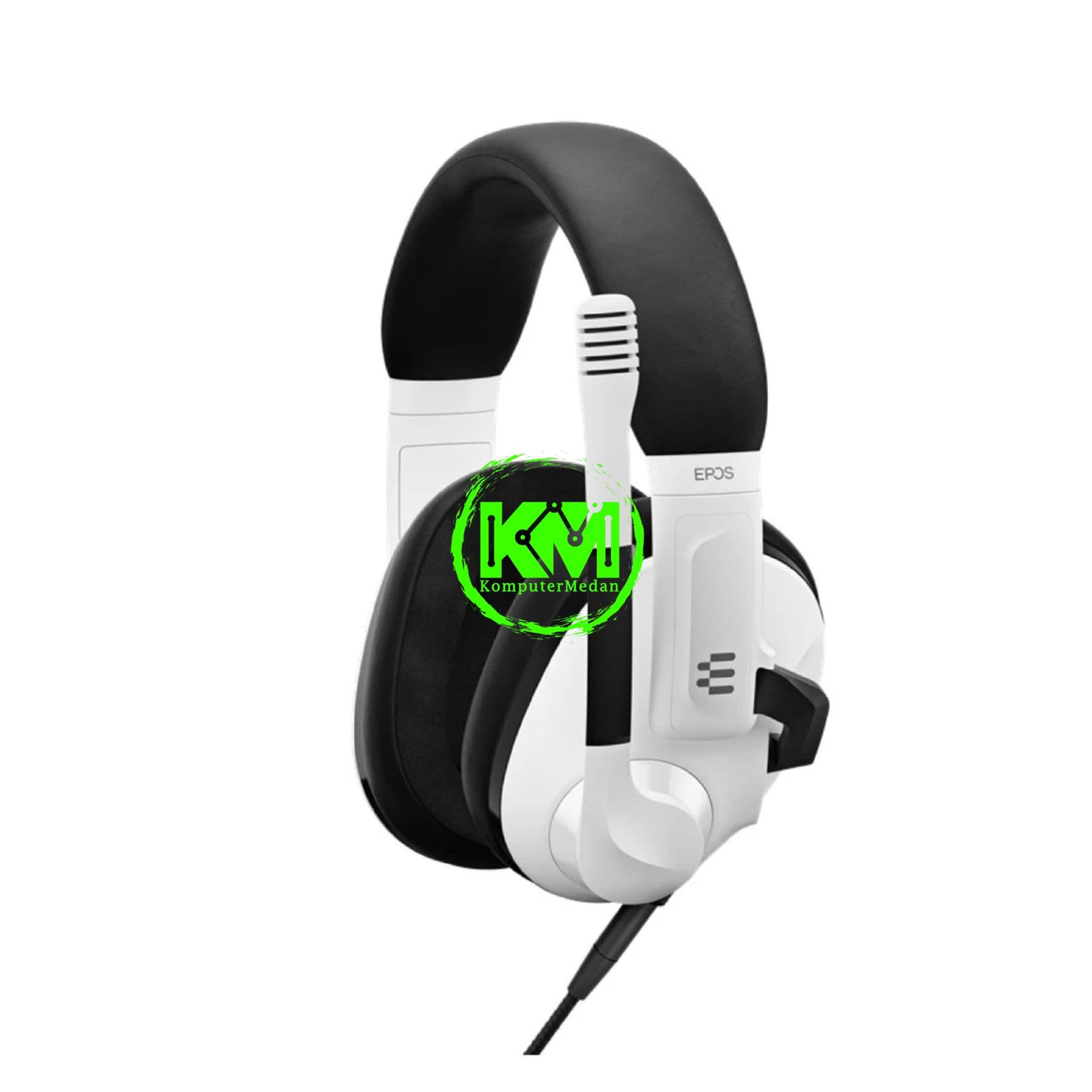 EPOS H3 CLOSED ACOUSTIC GAMING HEADSET - BLACK/WHITE - Image 5