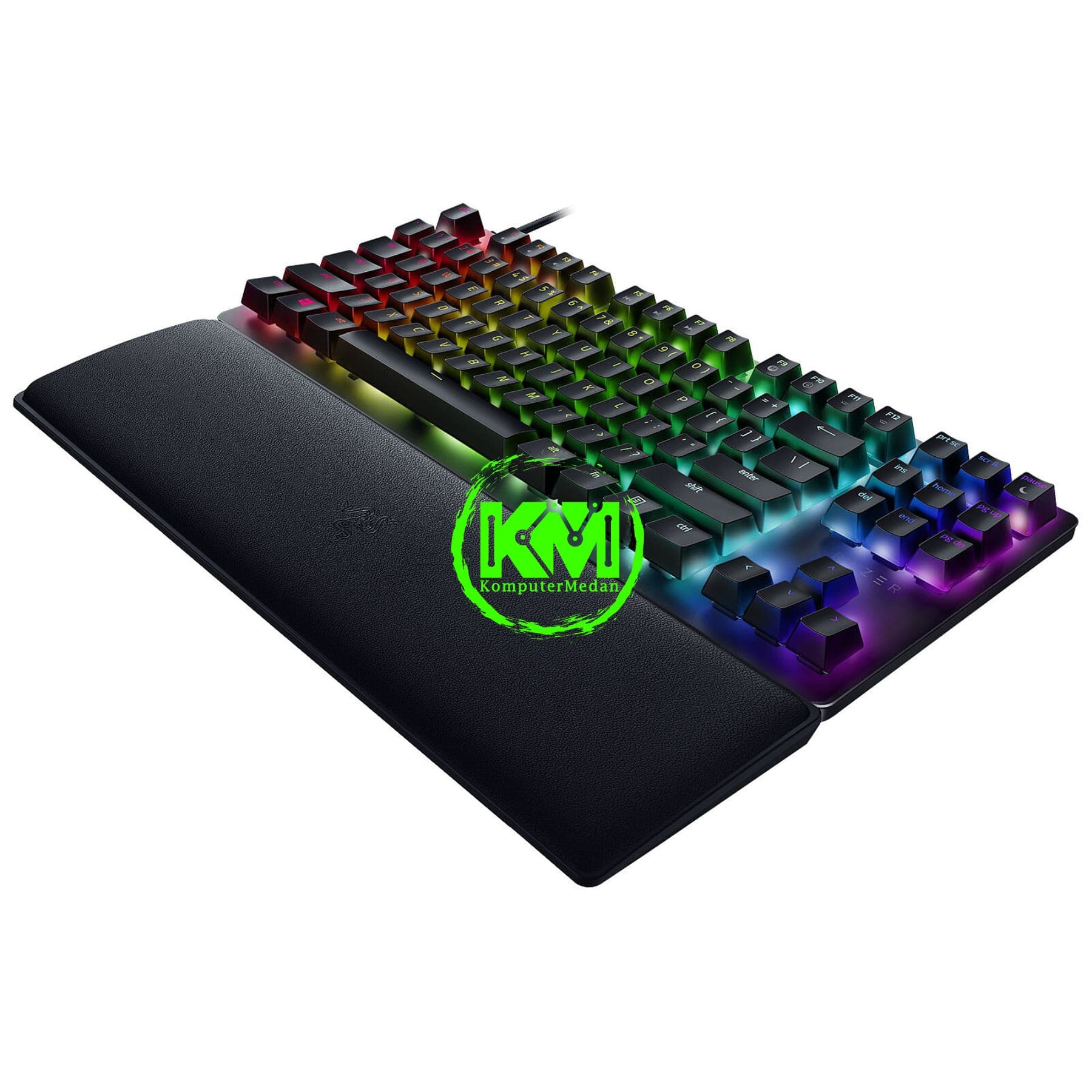 RAZER KEYBOARD HUNTSMAN V2 TKL - OPTICAL GAMING KEYBOARD (CLICKY PURPLE SWITCH) - Image 4