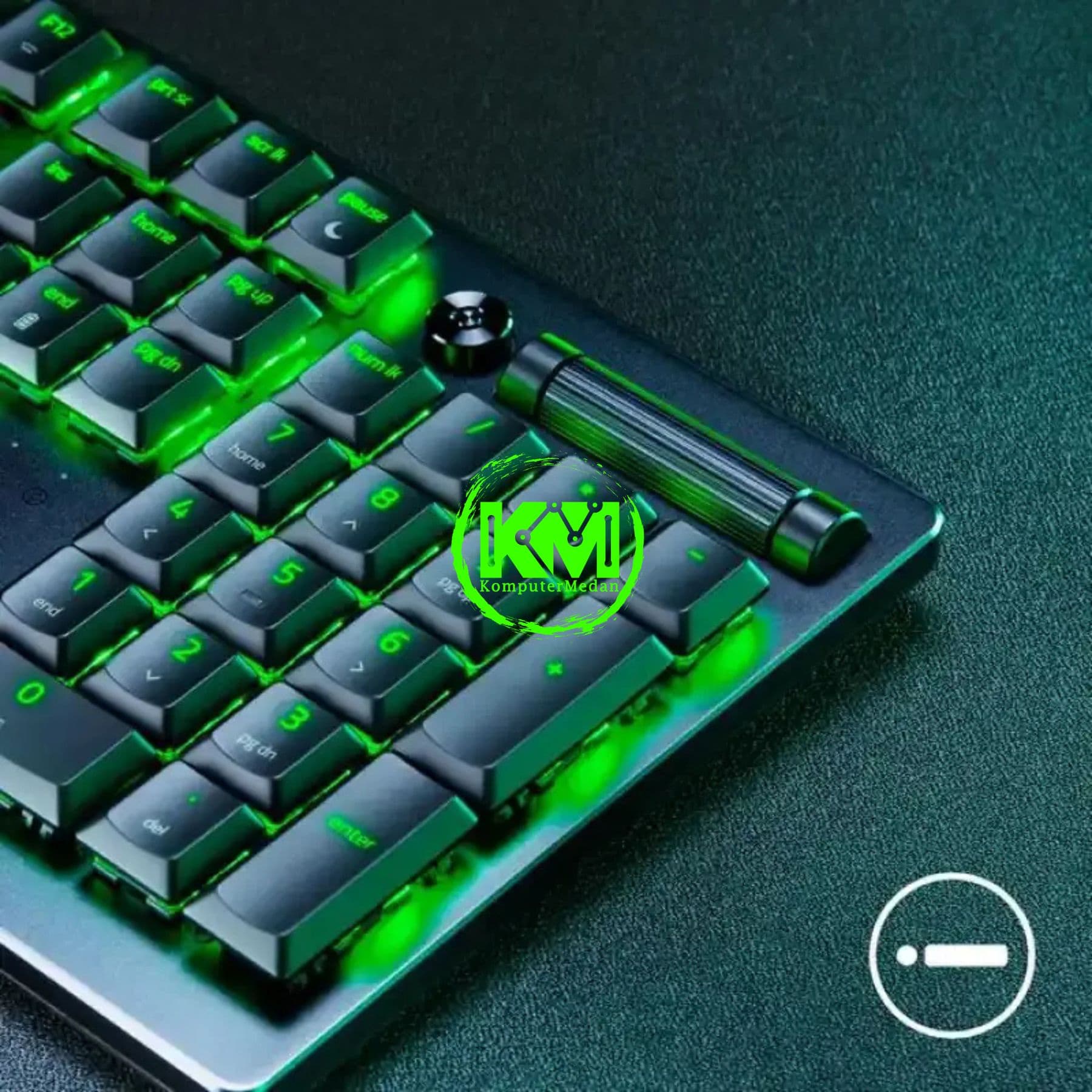 RAZER KEYBOARD DEATHSTALKER V2 PRO FULL SIZE - WIRELESS LOW PROFILE (PURPLE SWITCH) - BLACK/WHITE - Image 3