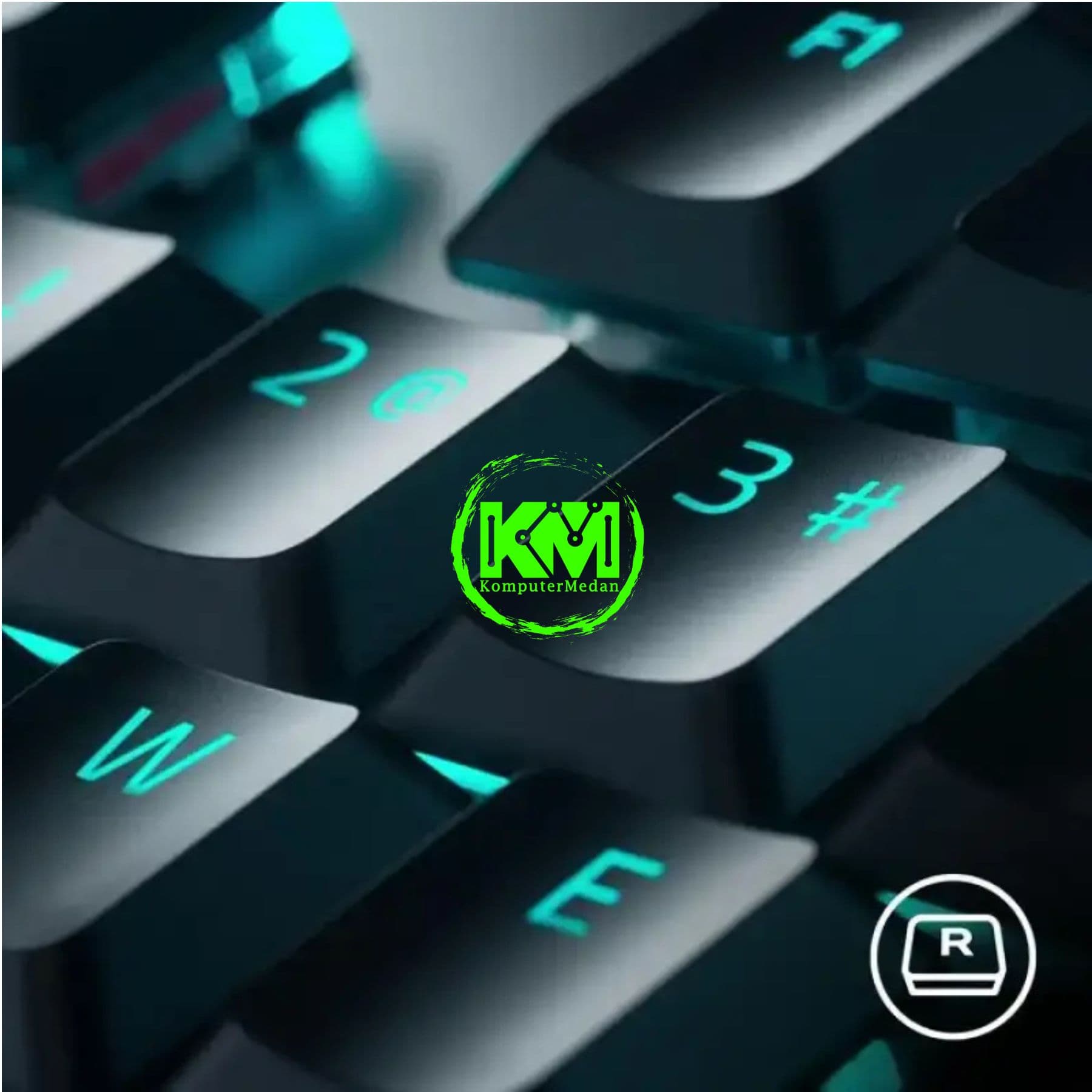 RAZER KEYBOARD DEATHSTALKER V2 PRO FULL SIZE - WIRELESS LOW PROFILE (PURPLE SWITCH) - BLACK/WHITE - Image 2