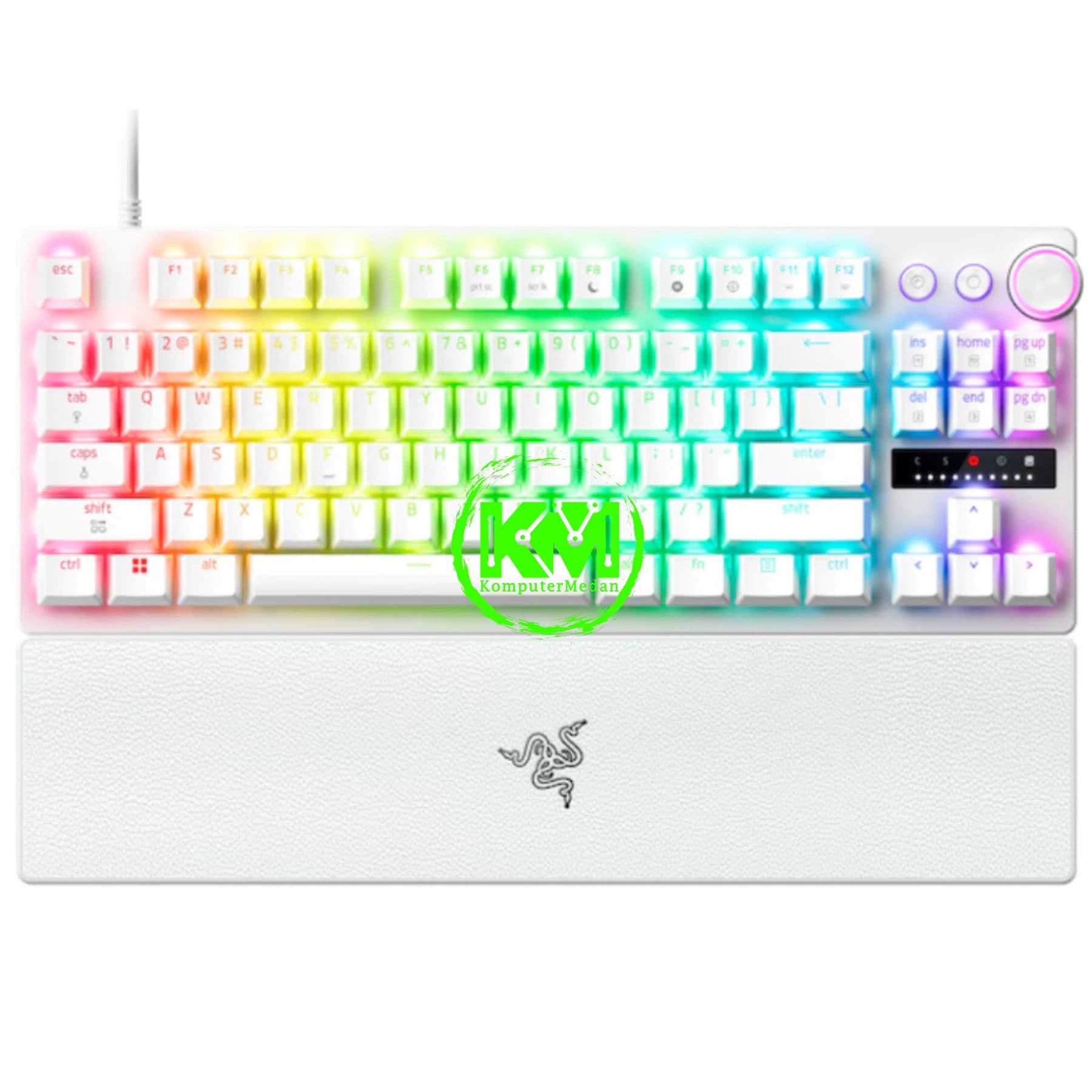 RAZER KEYBOARD HUNTSMAN V3 PRO TKL 8KHZ - BLACK/WHITE - Image 6