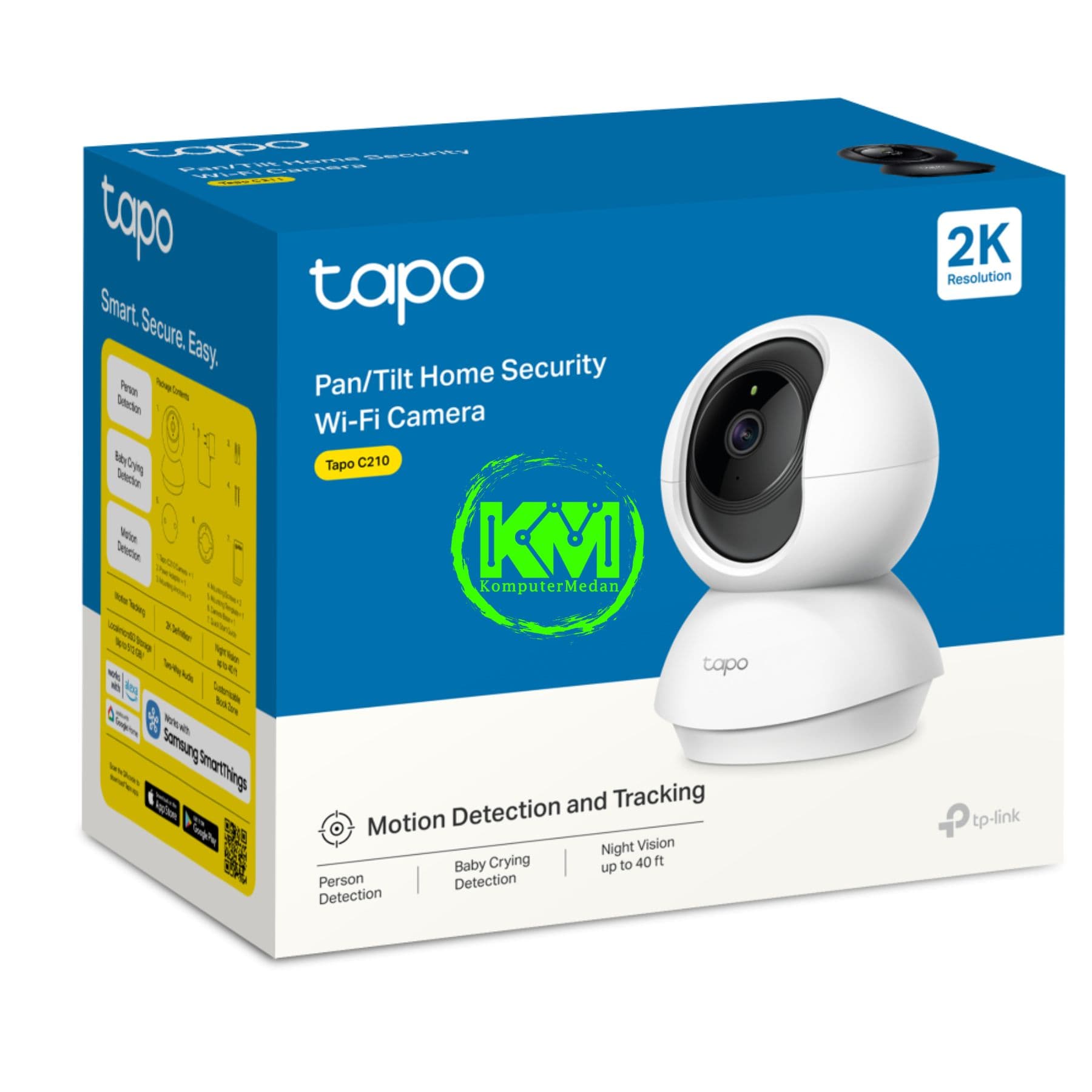 TP-LINK TAPO C210 HOME SECURITY WI-FI CAMERA - Image 7