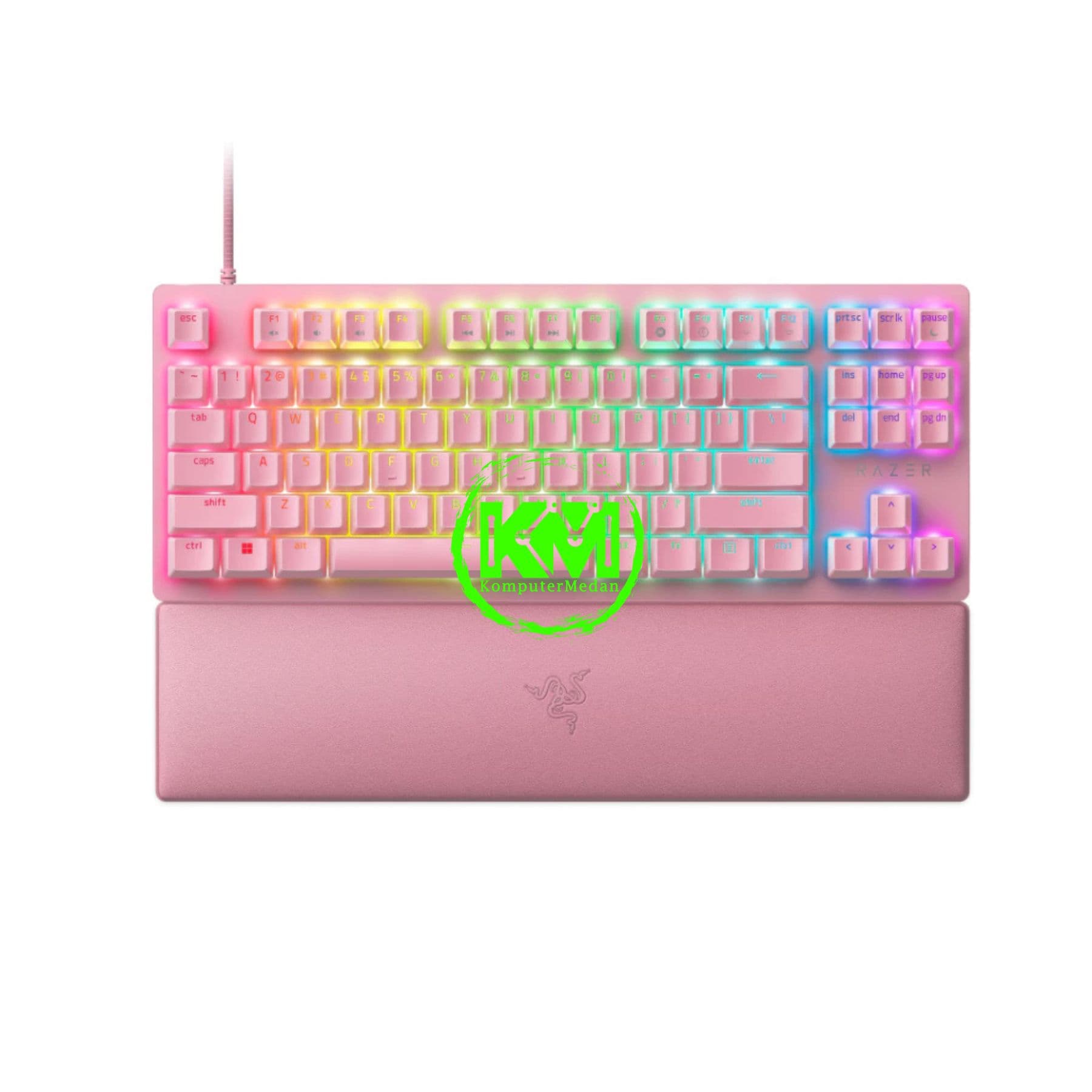 RAZER KEYBOARD HUNTSMAN V2 TKL - QUARTZ