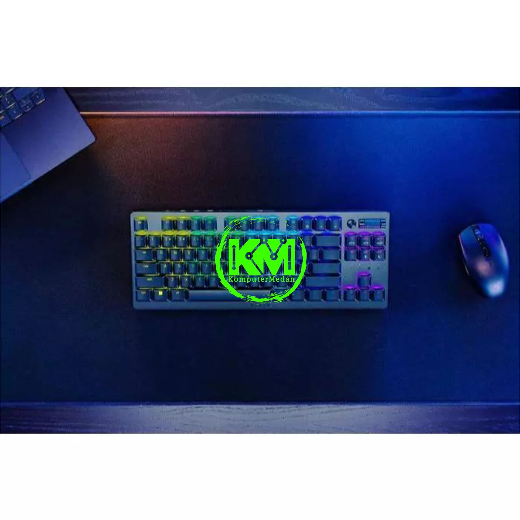 RAZER KEYBOARD DEATHSTALKER V2 PRO TKL - WIRELESS LOW PROFILE (LINEAR RED SWITCH) - BLACK - Image 4
