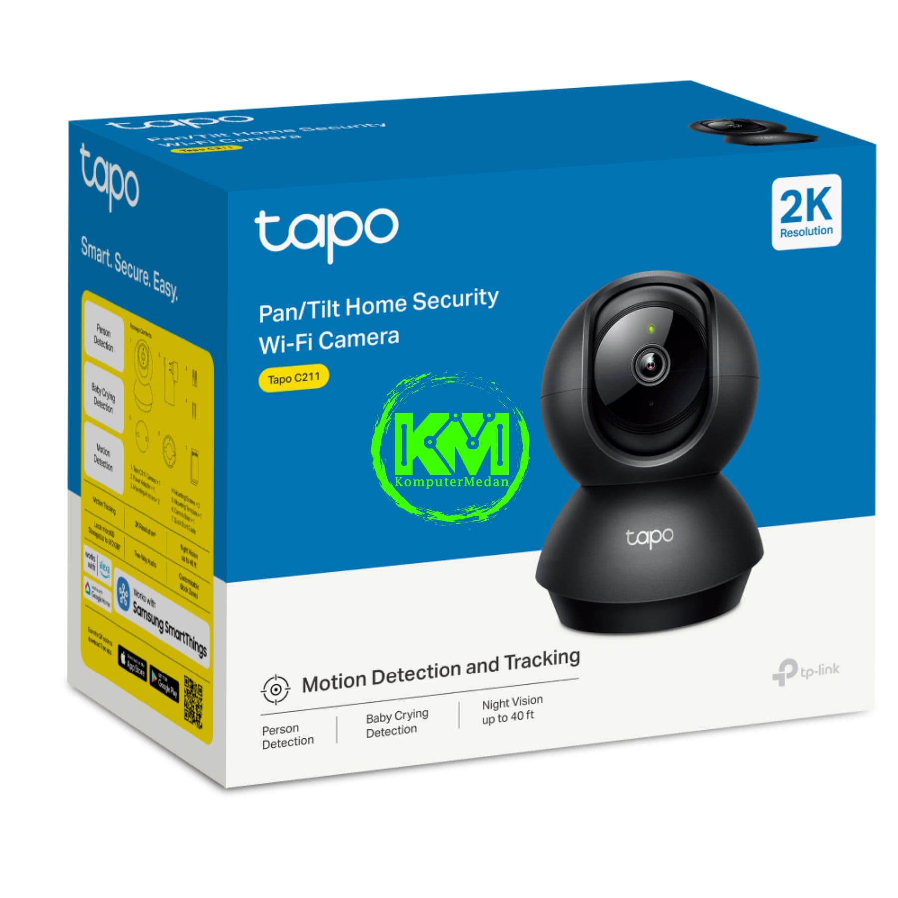 TP-LINK TAPO C211 HOME SECURITY WI-FI CAMERA - Image 8