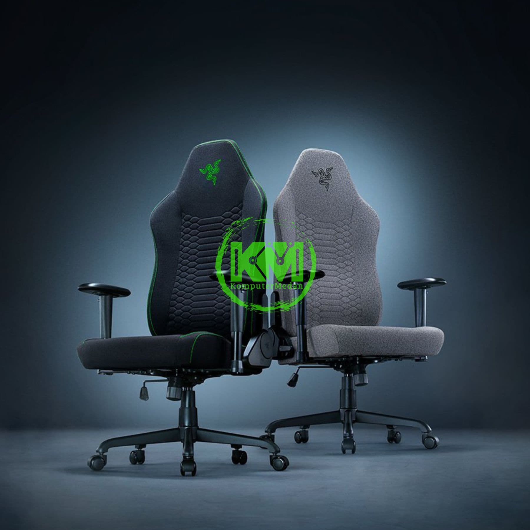 RAZER GAMING CHAIR ISKUR V2 X (GREY) - Image 1