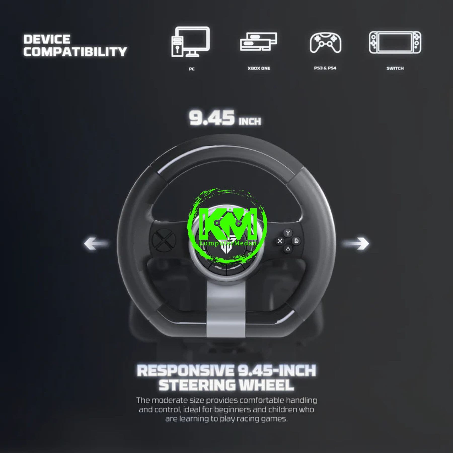 FANTECH R2 – TRECHNICAL SPECIFICATIONS ( KOMPATIBILITAS : PC, PS3, PS4, XBOX ONE & NINTENDO SWITCH ) - Image 2