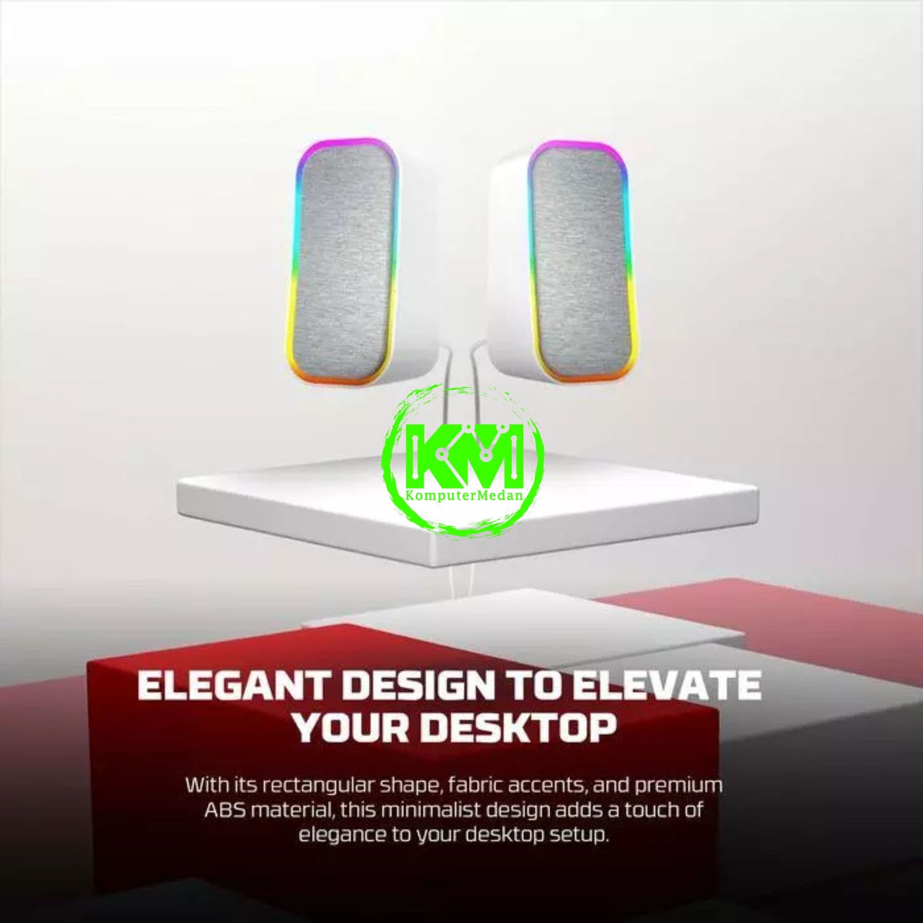 FANTECH GS304 GAMING SPEAKER (GROOVE - DUAL MODE : WIRED & BLUETOOTH 5.3) - Image 5