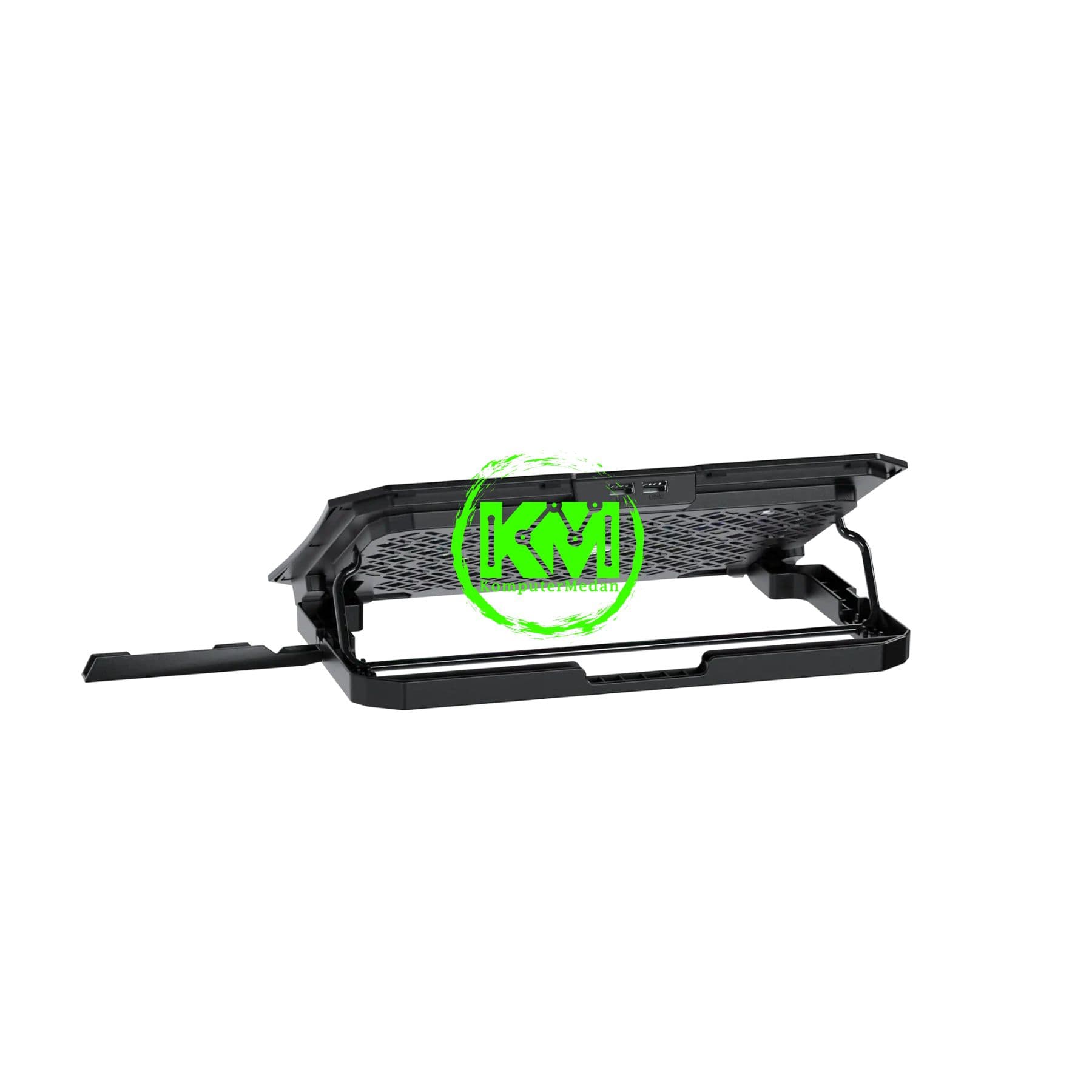 FANTECH NC14 NOTEBOOK COOLER - BLACK (2 FAN RAINBOW) - Image 3