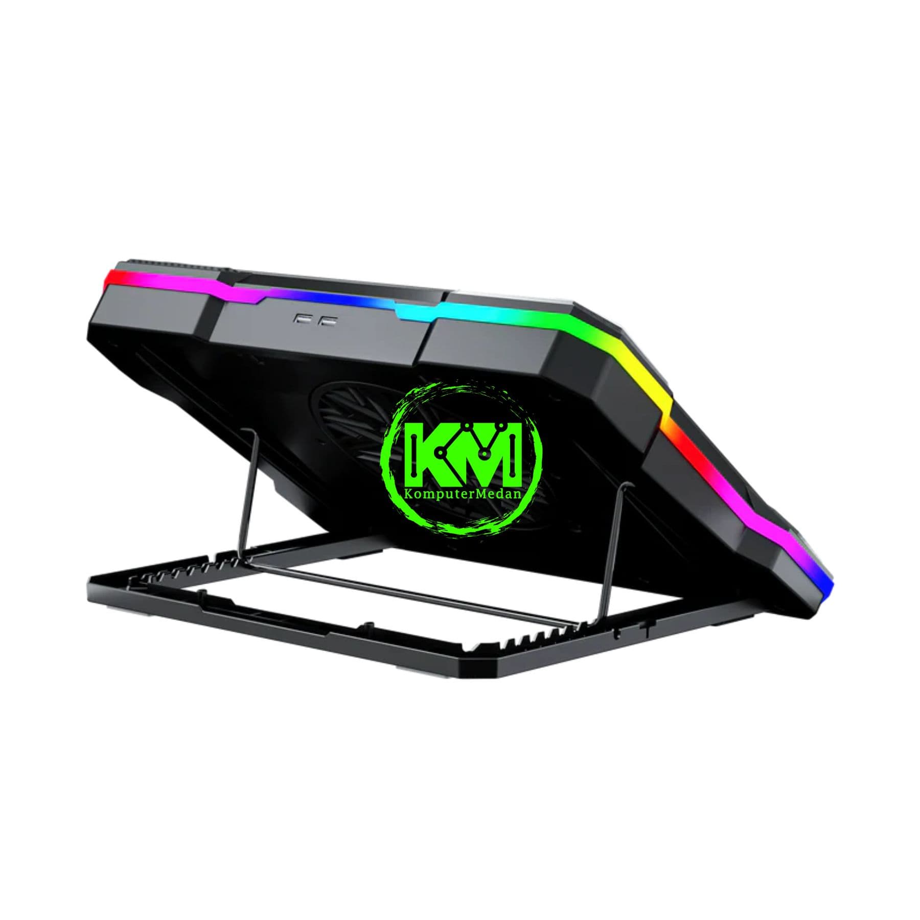 FANTECH NOTEBOOK COOLER NC 22 RGB, 2 FANS (140MM x 2 & 10 MODE RGB) - Image 6