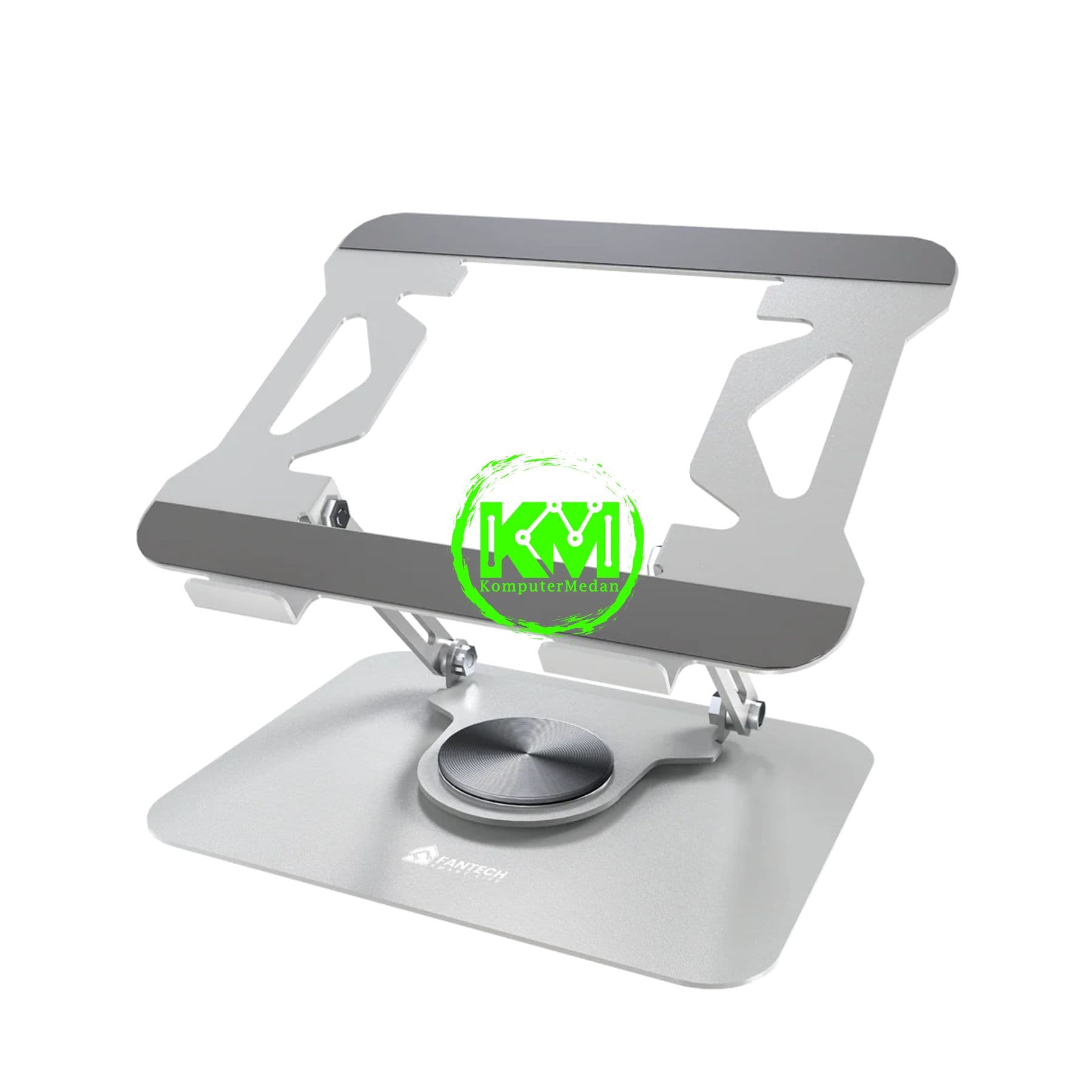 FANTECH NS10 NOTEBOOK STAND - SILVER & BLACK - Image 2