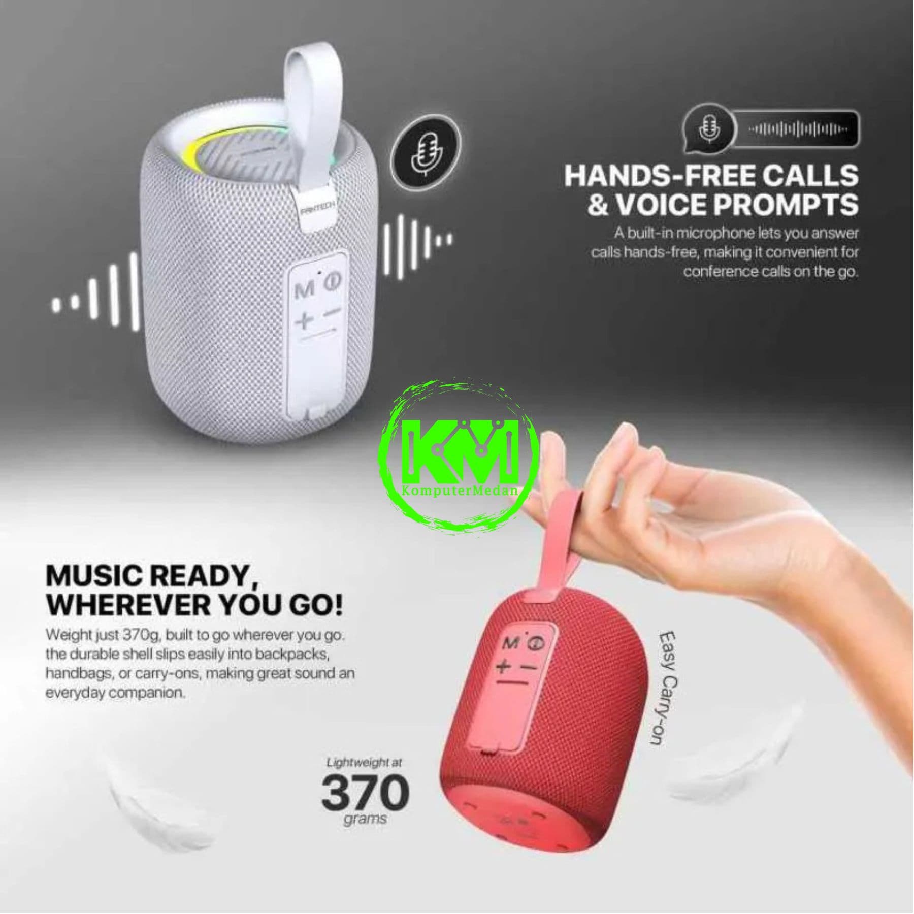 FANTECH BS157 PORTABLE SPEAKER (NERABOX) 5W RMS - Image 6