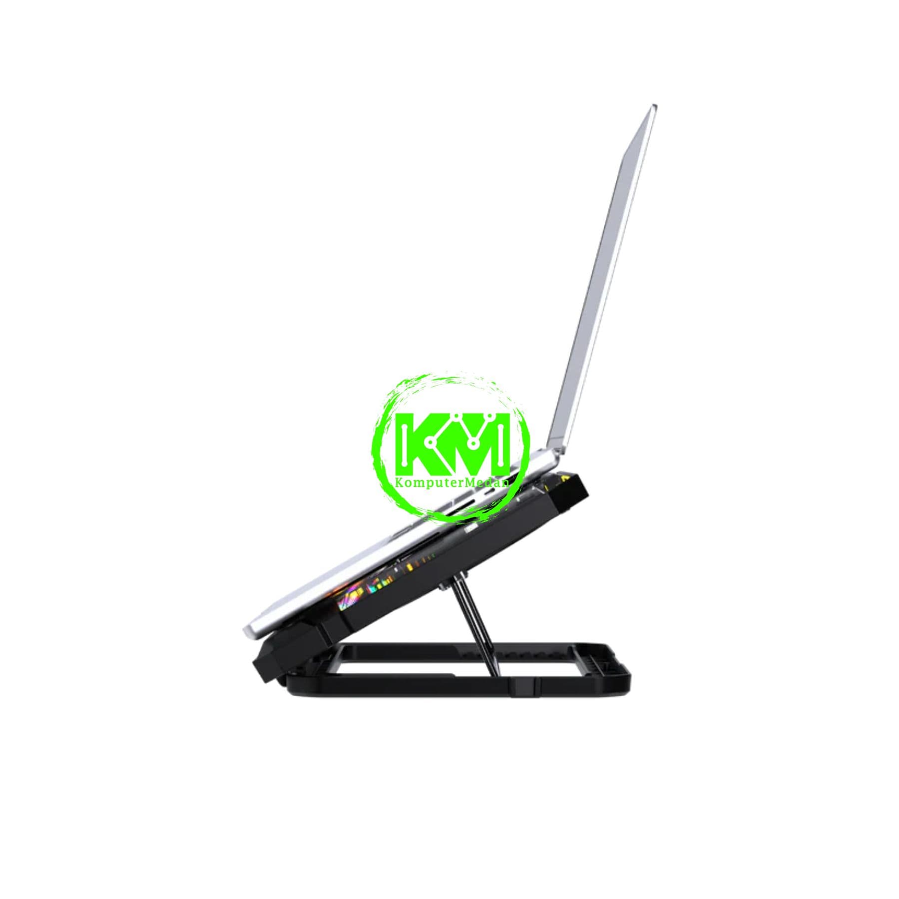FANTECH NOTEBOOK COOLER NC 21 RGB, 2 FANS (140MM x 2) - Image 4