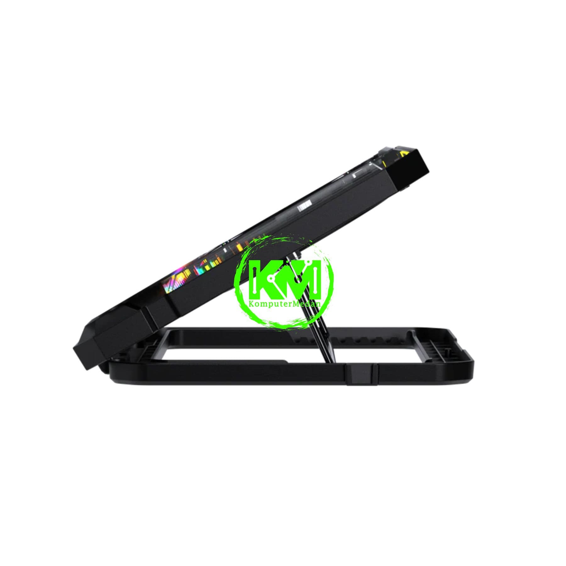 FANTECH NOTEBOOK COOLER NC 21 RGB, 2 FANS (140MM x 2) - Image 2