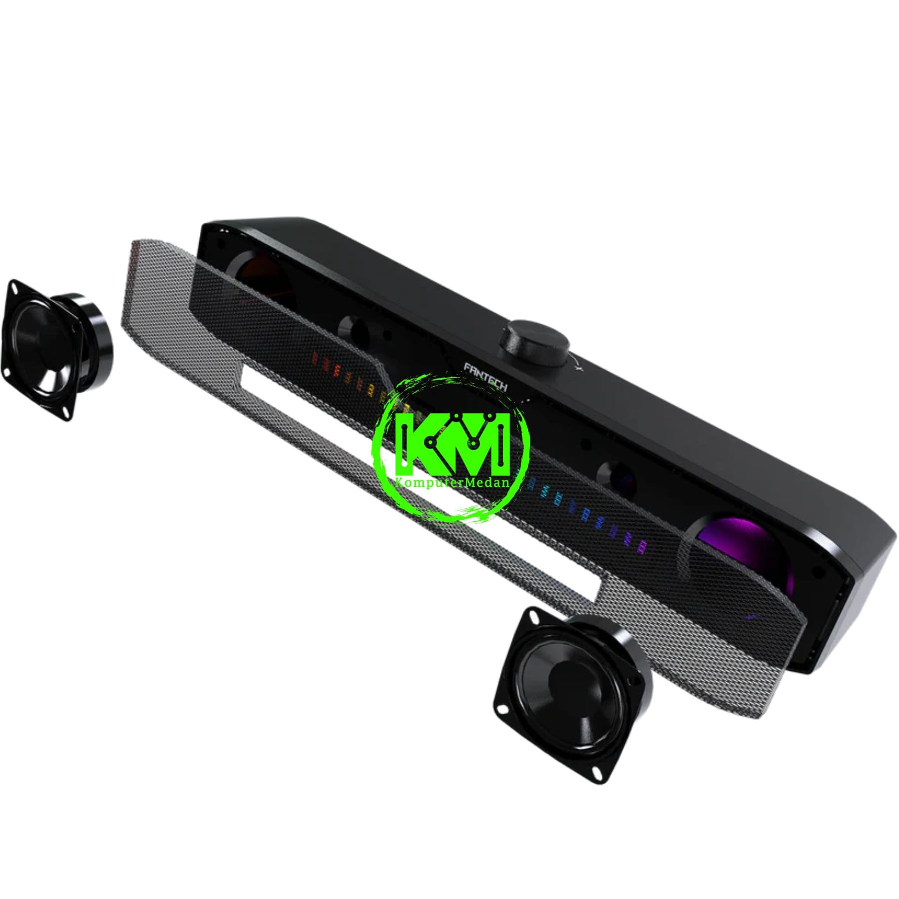 FANTECH GS303 GAMING SPEAKER (GROOVE BAR - DUAL MODE : WIRED & BLUETOOTH 5.3) - Image 4