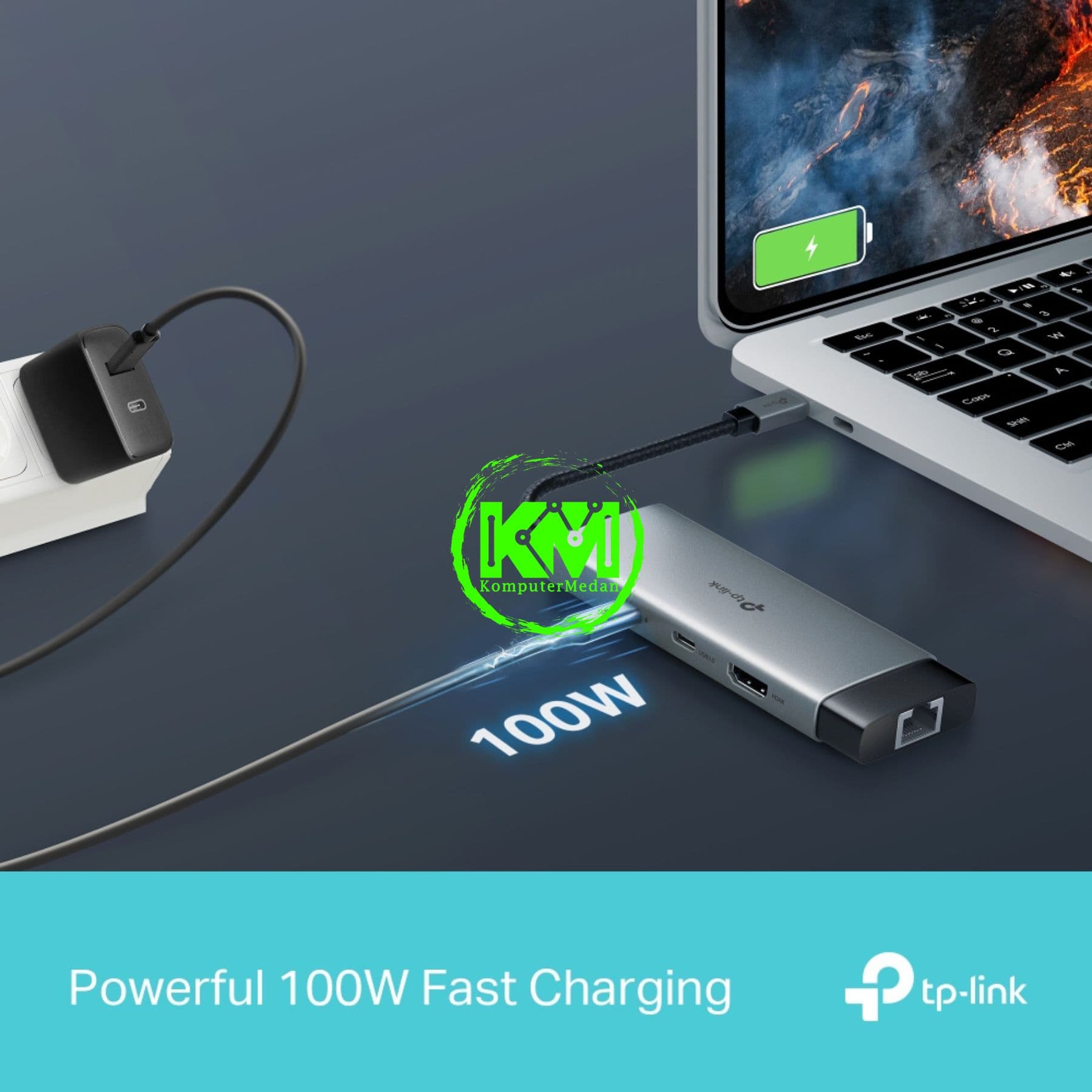 TP-LINK UH6120C USB TYPE-C 6 IN 1 HUB - Image 7