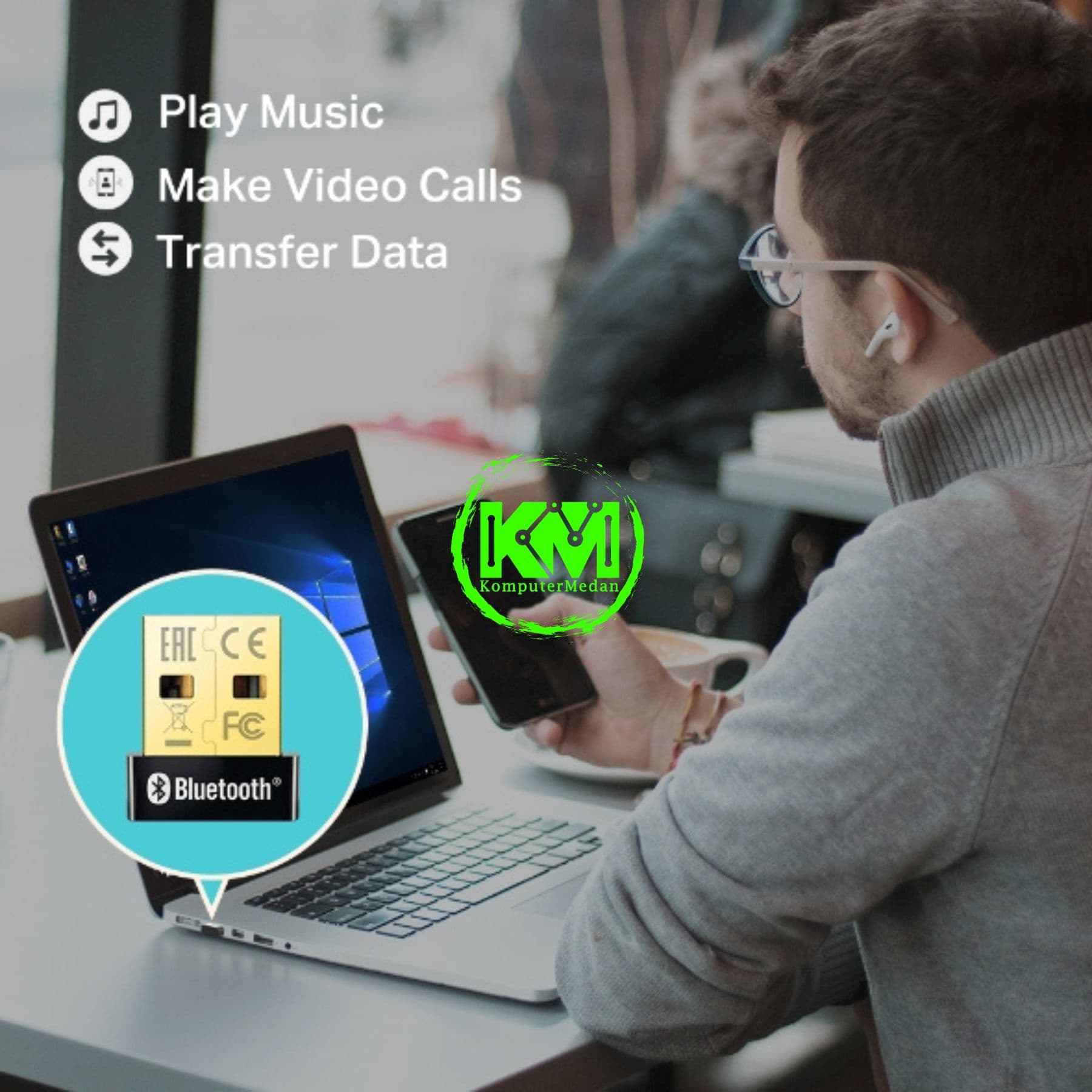 TP-LINK UB400 BLUETOOTH USB 4.0 - Image 6