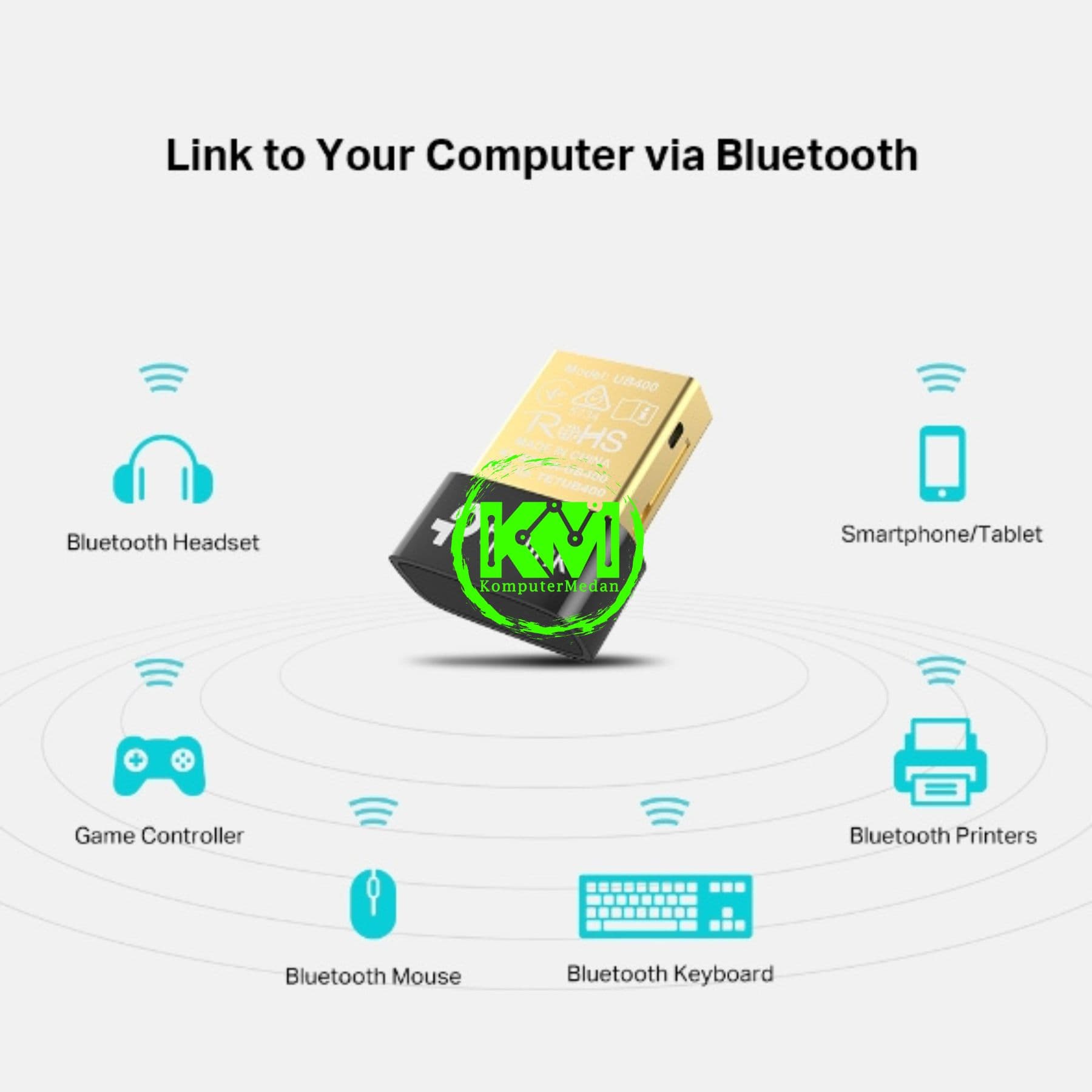 TP-LINK UB400 BLUETOOTH USB 4.0 - Image 4