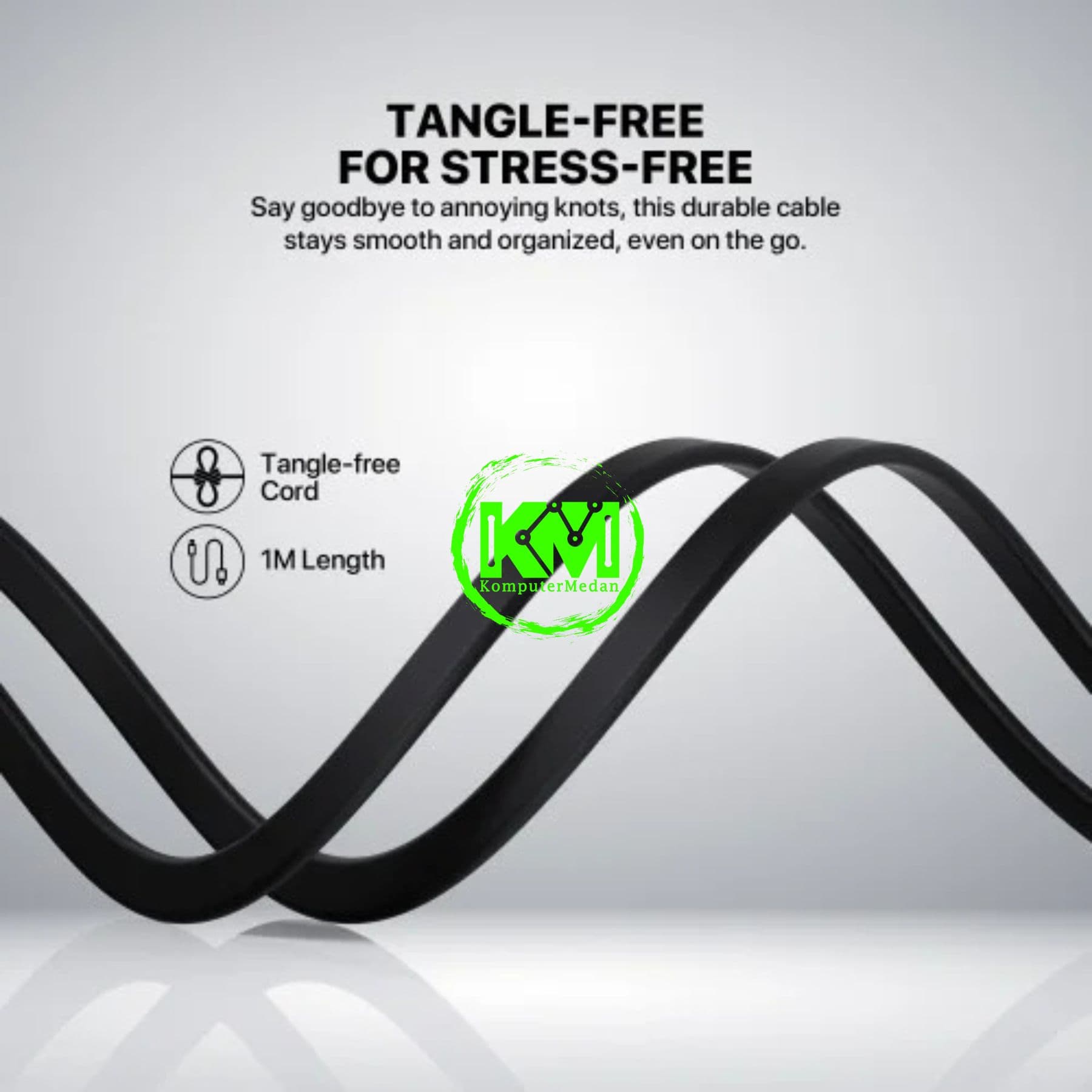 FANTECH PRIMELINK PLT3 SERIES CABLE, PLT3AM (A TO M), PVC CABLE + PVC (KABEL PIPIH), 2.4 AMPERE (1 TOPLES : 20 PCS) - MIX (BLACK,WHITE,BLUE,GREEN) - Image 4